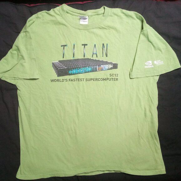 Other Titan SC12 Supercomputer Oak Ridge Labs T-Shirt Size US XL / EU 56 / 4 - 2 Thumbnail