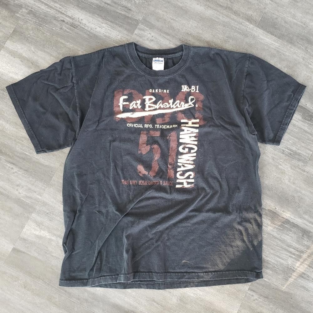 Gildan Black Fat Bastard BBQ 51 Short Sleeve Size US L / EU 52-54 / 3 - 1 Thumbnail