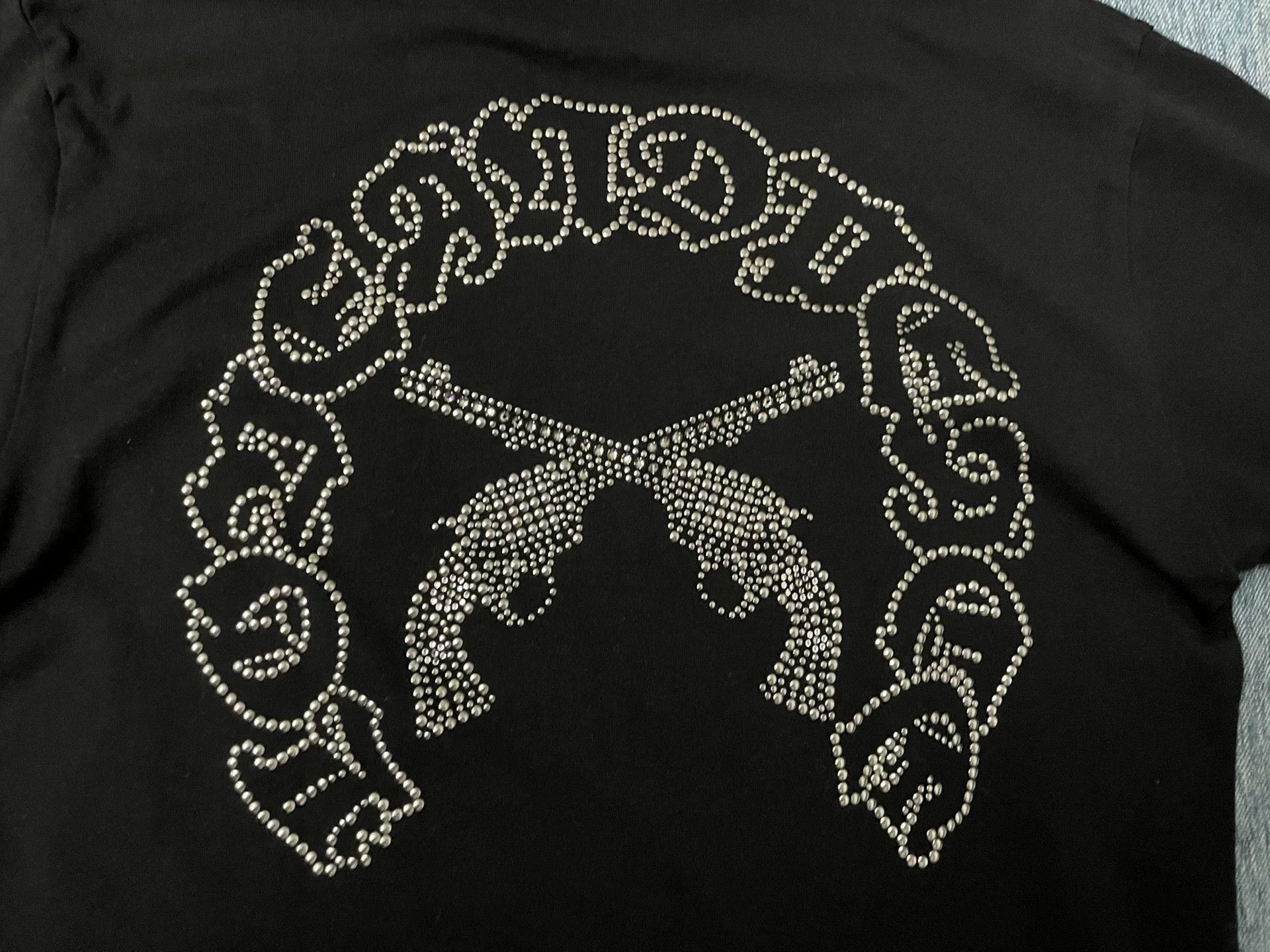 roarguns Roarguns Japan V-Neck Swarovski Rivet T-Shirt S Size US S / EU 44-46 / 1 - 3 Thumbnail