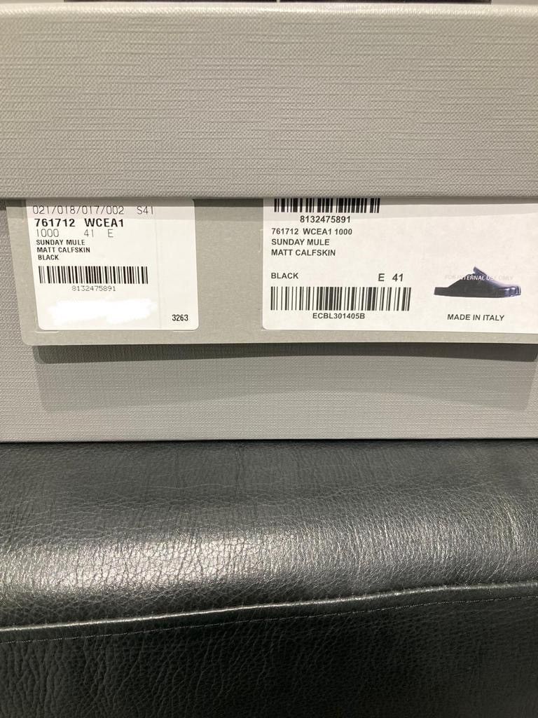 Balenciaga Balenciaga Leather Sunday Mules - EU 41 Size US 8 / EU 41 - 4 Thumbnail
