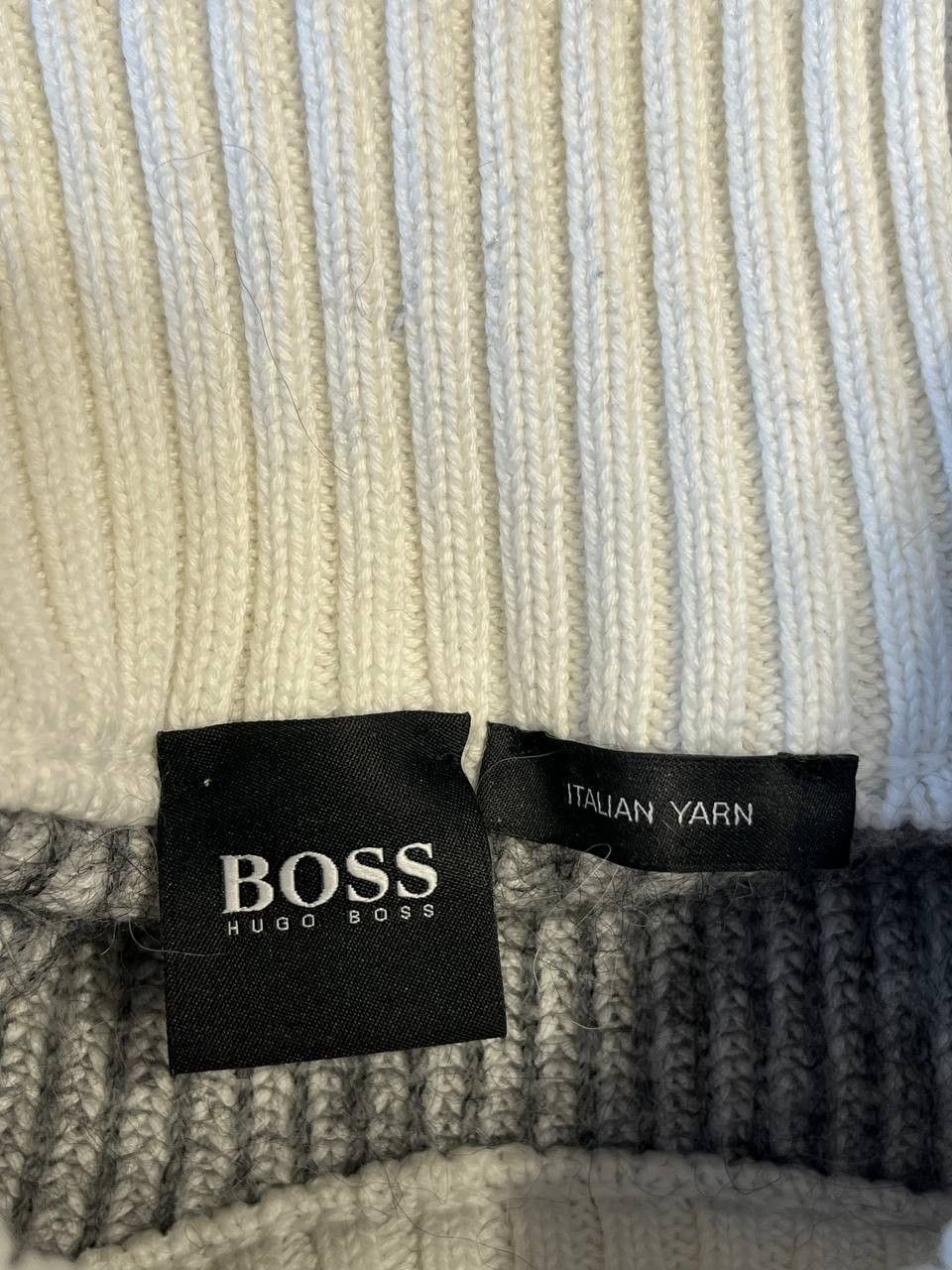Hugo Boss Vintage Hugo Boss knit striped wool mens sweater y2k Size US L / EU 52-54 / 3 - 3 Thumbnail