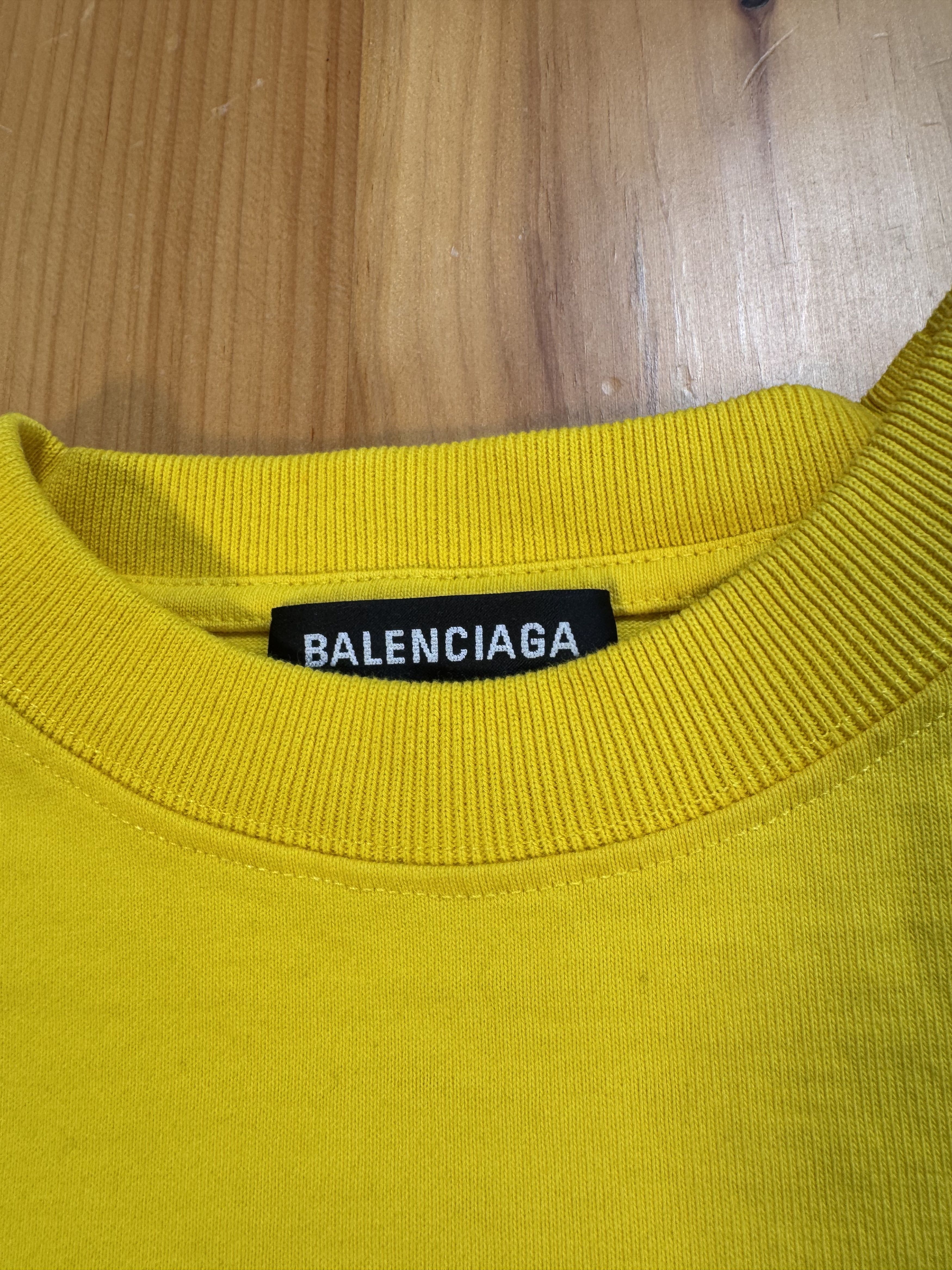 Balenciaga Balenciaga X rated t shirt yellow Size US M / EU 48-50 / 2 - 3 Thumbnail