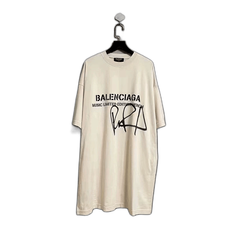 Balenciaga Balenciaga Limited Edition Short Sleeve T-Shirt-yf Size US M / EU 48-50 / 2 - 1 Thumbnail