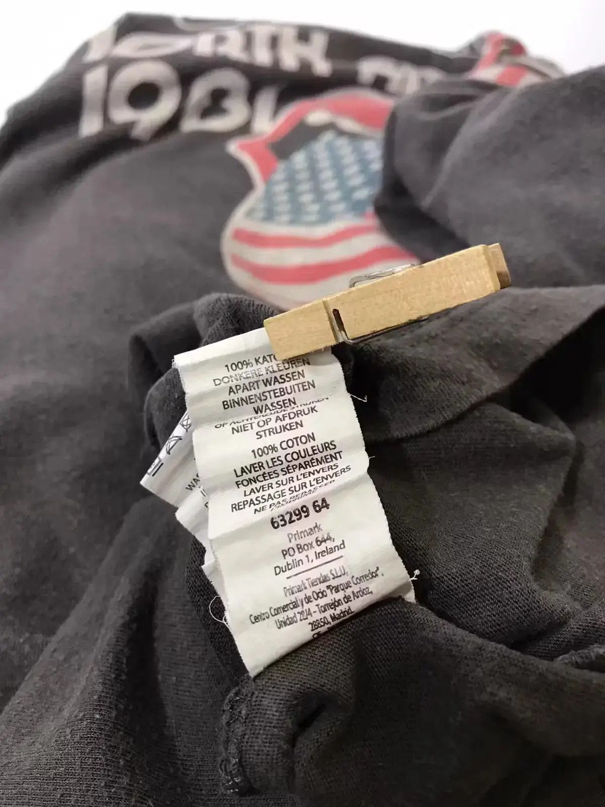 Band Tees × The Rolling Stones The Rolling Stones tour 1981 t-shirt size L Size US L / EU 52-54 / 3 - 4 Thumbnail