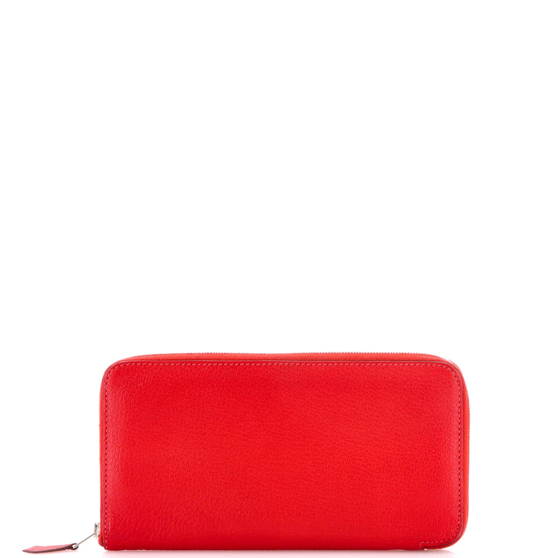 Hermes Azap Zip Around Wallet Size ONE SIZE - 1 Thumbnail