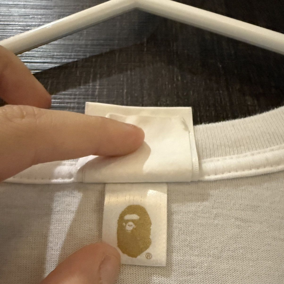 Bape 🗣️ Bicolor Big Ape Head Tee Size US L / EU 52-54 / 3 - 5 Thumbnail