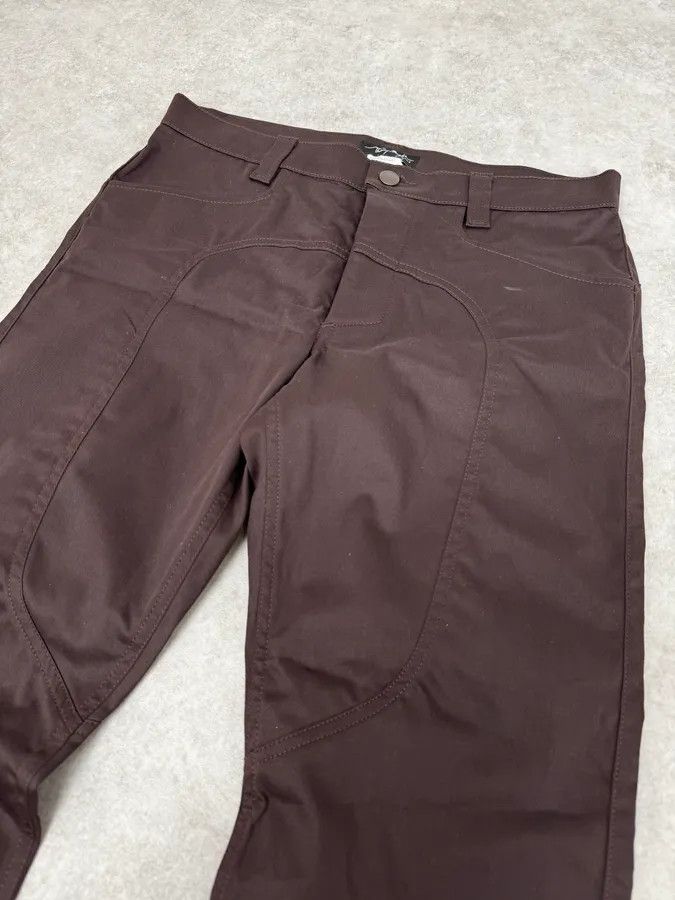 Mugler Thierry Mugler Brown Avant-Garde Pants Size US 32 / EU 48 - 6 Thumbnail