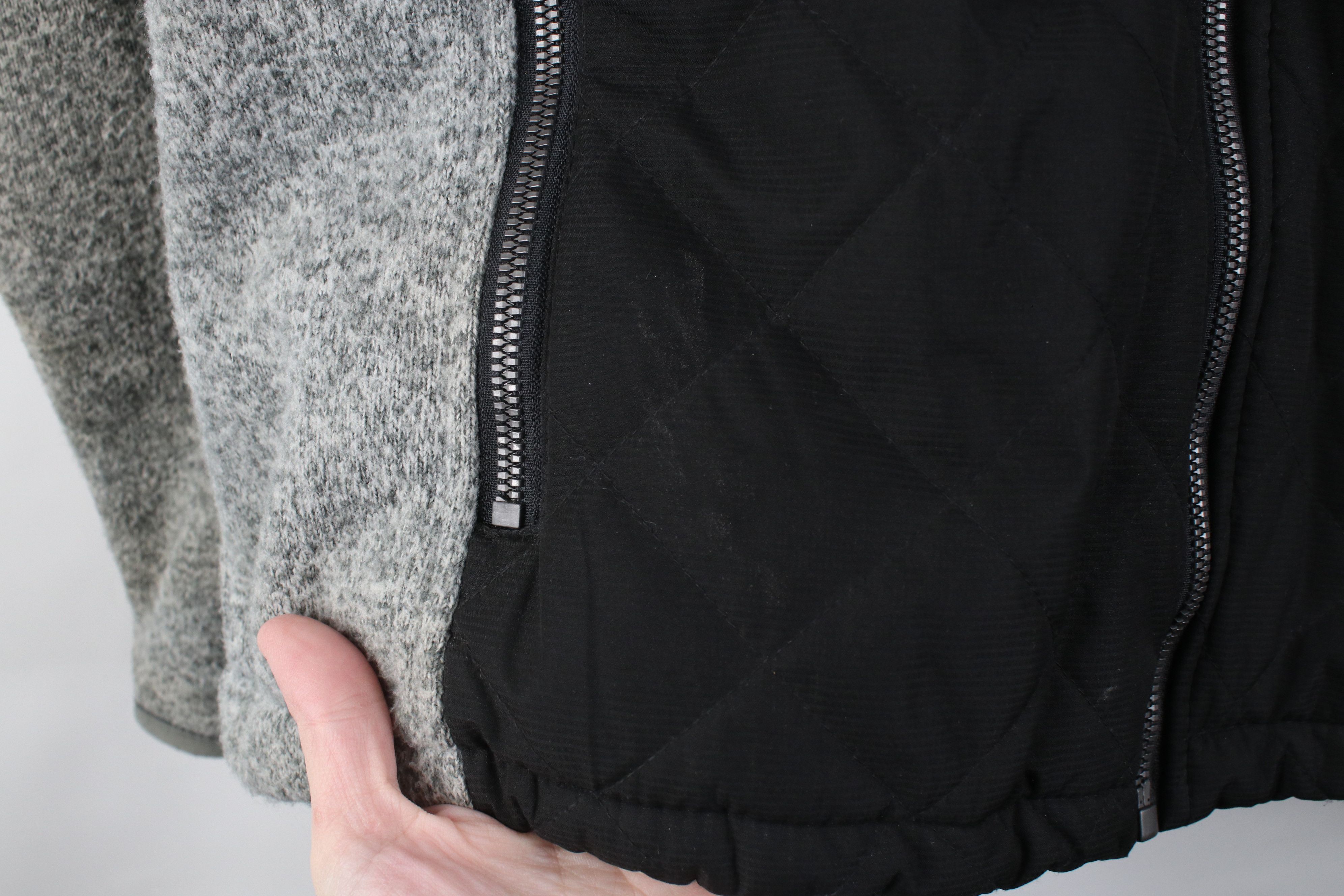 New Balance Vintage New Balance Sweater Full Zip Jacket Swacket Gray Size US L / EU 52-54 / 3 - 5 Thumbnail