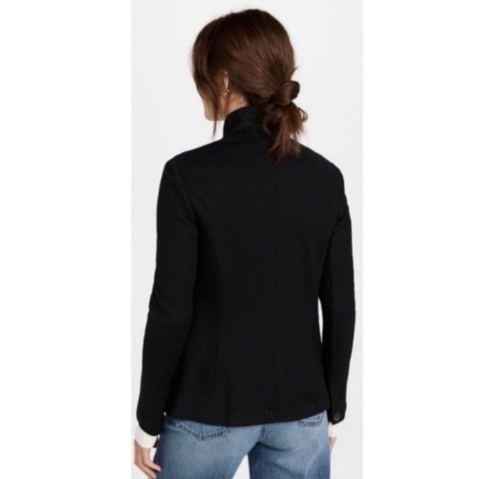 Rag & Bone Rag & Bone Slade Blazer in Black Size 6 Button Front Jacket Size M / US 6-8 / IT 42-44 - 8 Thumbnail