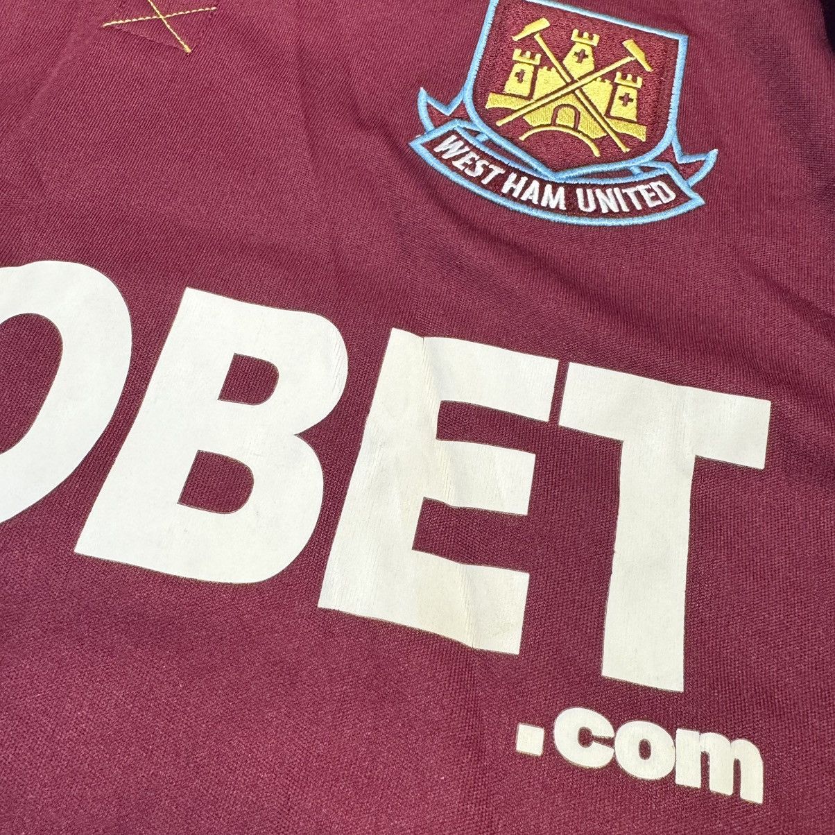 Macron West ham 10/11 home shirt #34 Keane Size US L / EU 52-54 / 3 - 5 Thumbnail