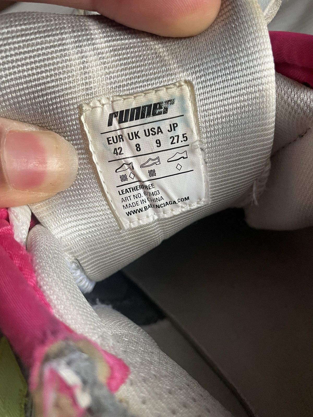 Balenciaga Balenciaga multicolor sneakers Size US 9 / EU 42 - 2 Thumbnail