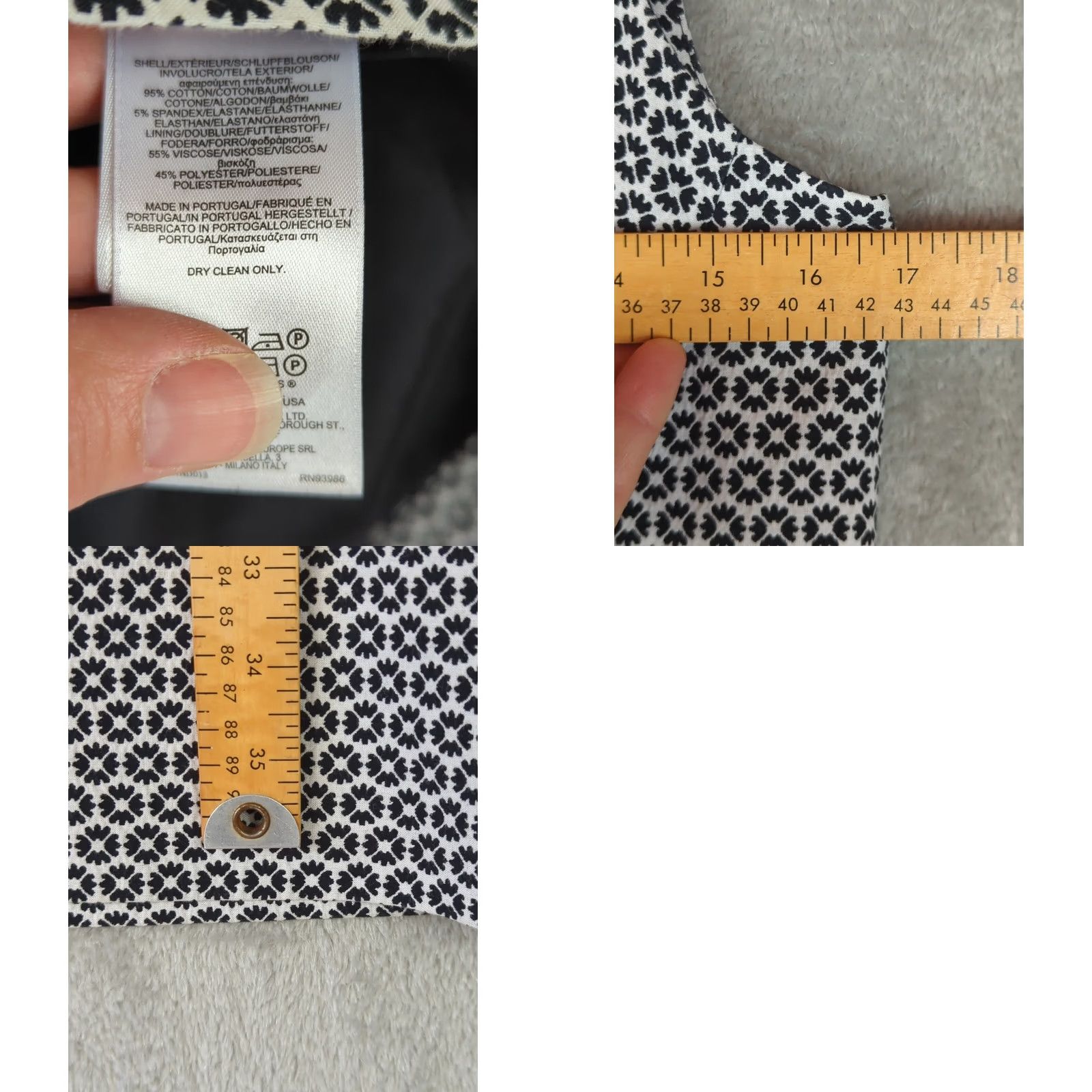 Brooks Brothers Brooks Brothers Floral Sheath Dress Sleeveless Black/white Women's Size 8 Career Size M / US 6-8 / IT 42-44 - 8 Thumbnail