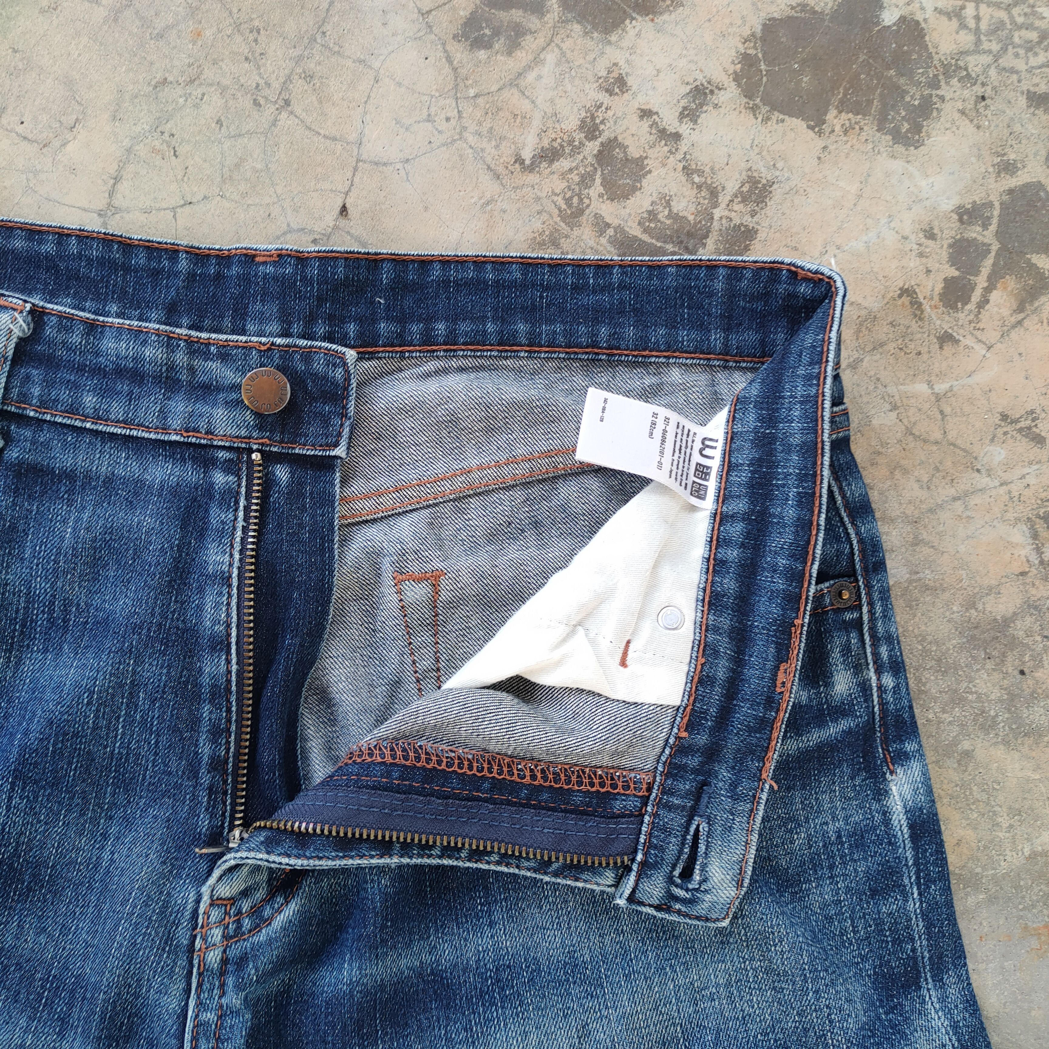 Japanese Brand W34 VINTAGE JAPANESE FADED DISTRESSED RIPPED JEANS PANTS Size US 34 / EU 50 - 8 Thumbnail