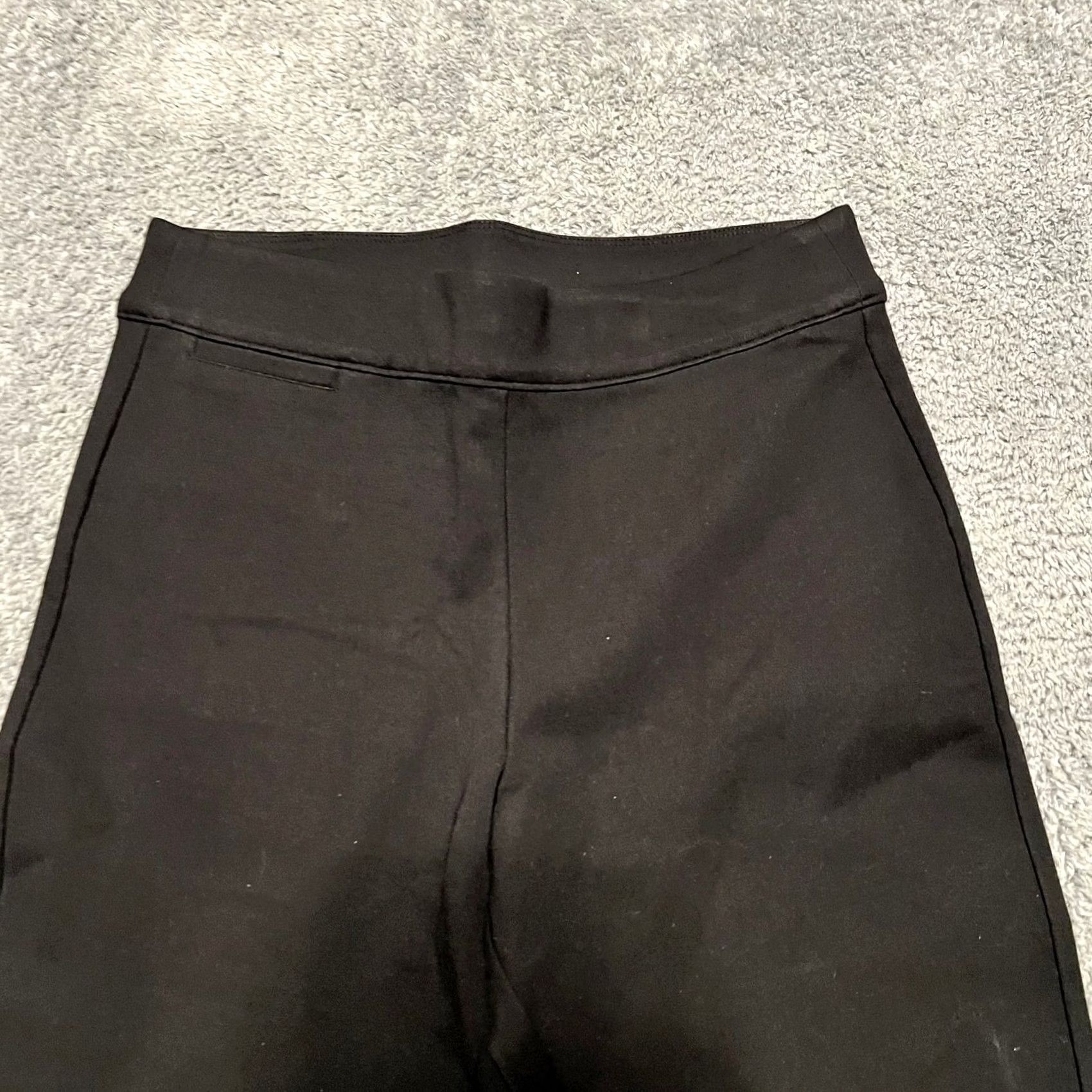 Soft Surroundings Soft Surroundings Pants Womens S Black Elastic Waistband Ponte Legging Size 28" / US 6 / IT 42 - 3 Thumbnail