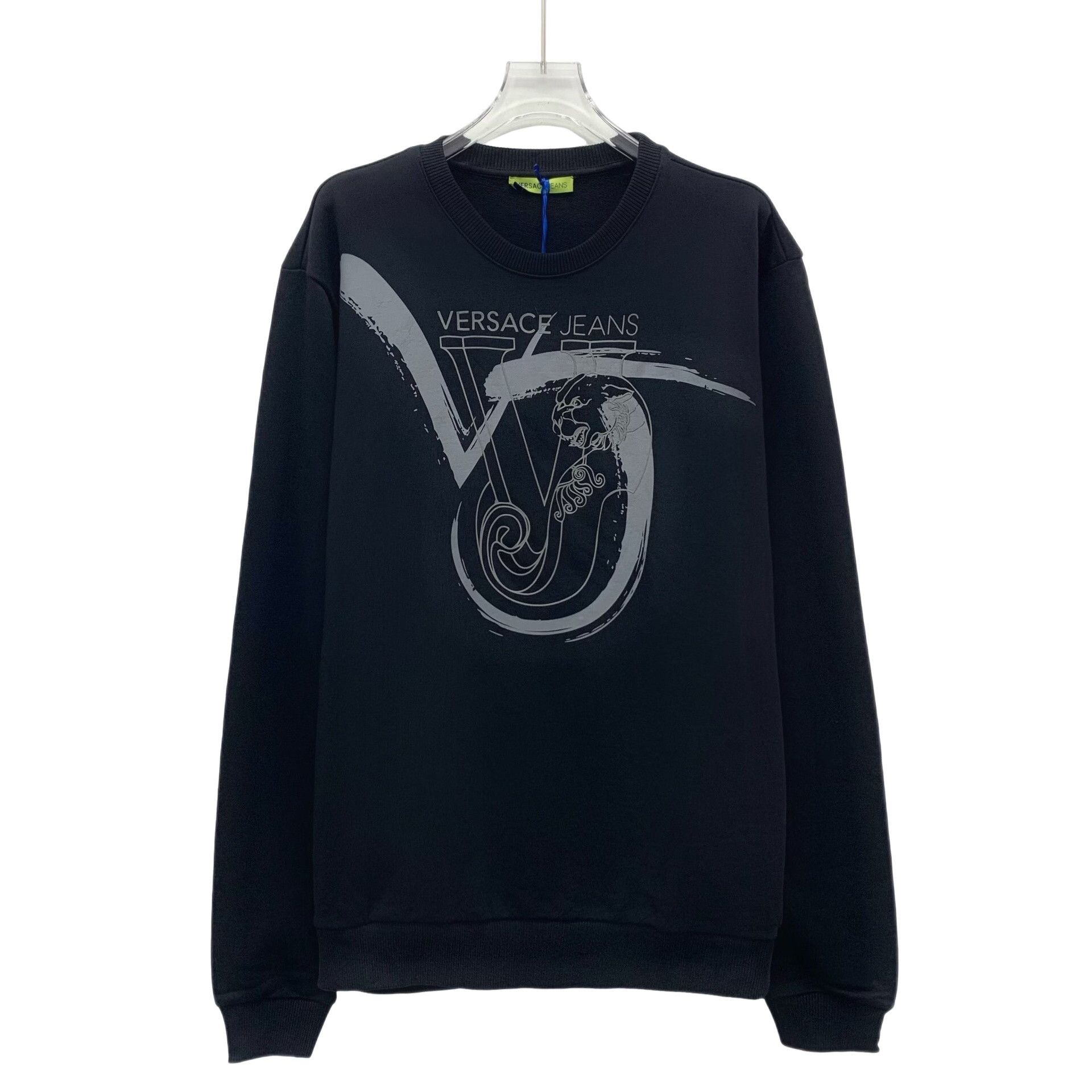 Versace Versace Jeans Graphic Logo Print Sweatshirt Size L Size US L / EU 52-54 / 3 - 1 Thumbnail