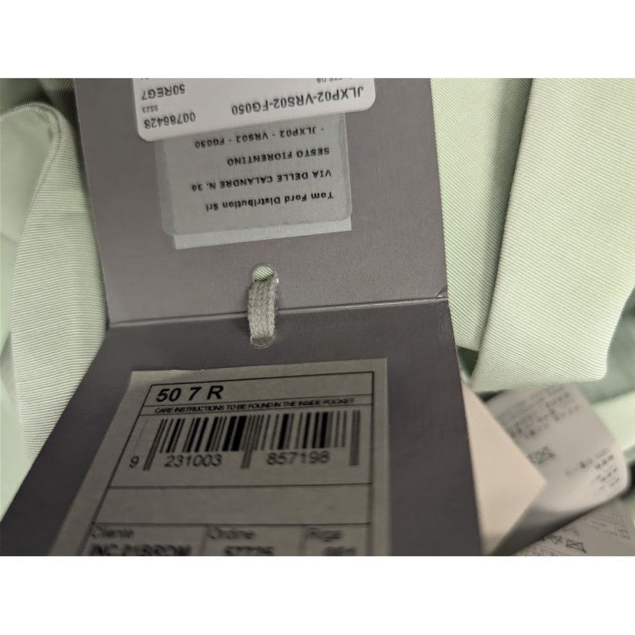 Tom Ford o1rshd1 Double Breasted Jacket in Light Green Size US M / EU 48-50 / 2 - 22 Thumbnail