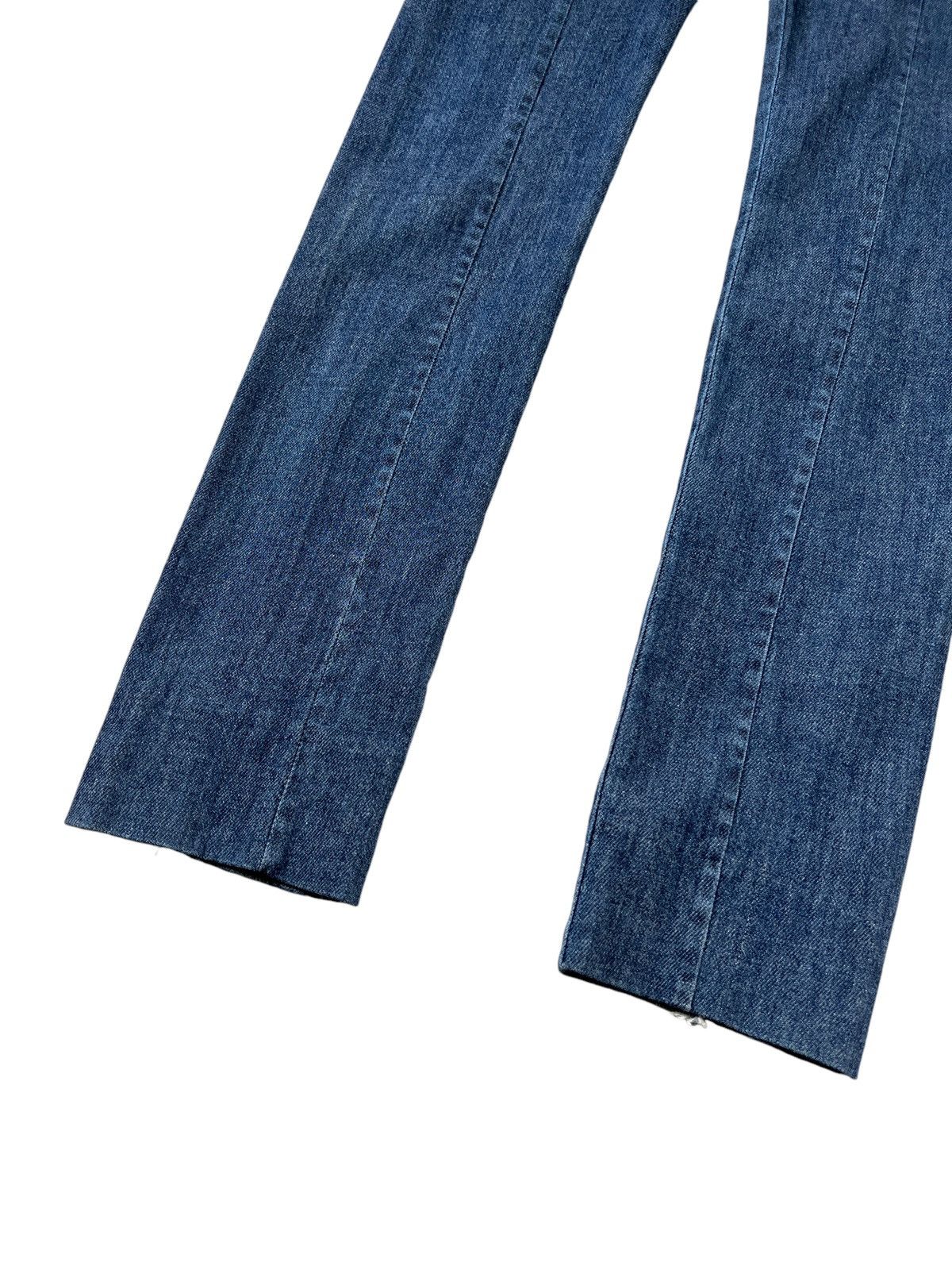 Acne Studios Acne SS13 Ripped Line Detail Stretch Denim Pants Size 31" - 5 Thumbnail
