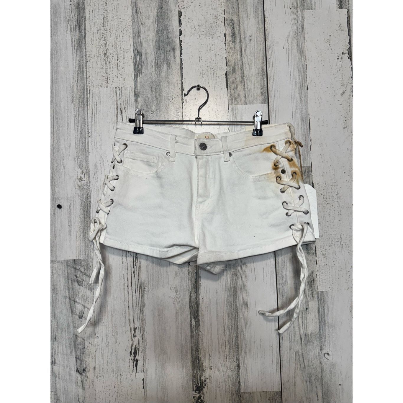 Other Austin landing white HIGH RISE SHORT Size 28" / US 6 / IT 42 - 1 Thumbnail