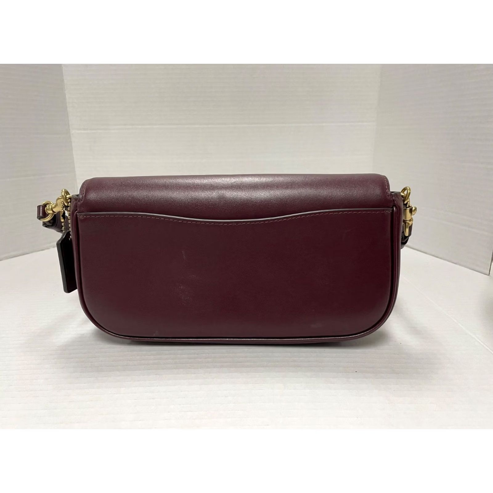 Coach COACH Brook Flap Chain Burgundy Bag Unisex Adults名 Size ONE SIZE - 2 Thumbnail