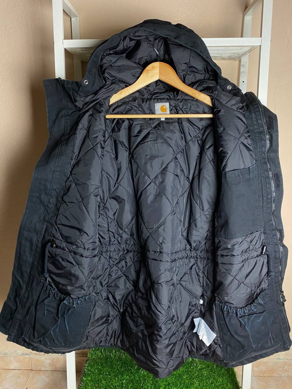 Carhartt × Carhartt Wip Carhartt Siberian Parka Hooded Canvas Jacket (PIT 21) Size US XS / EU 42 / 0 - 10 Thumbnail