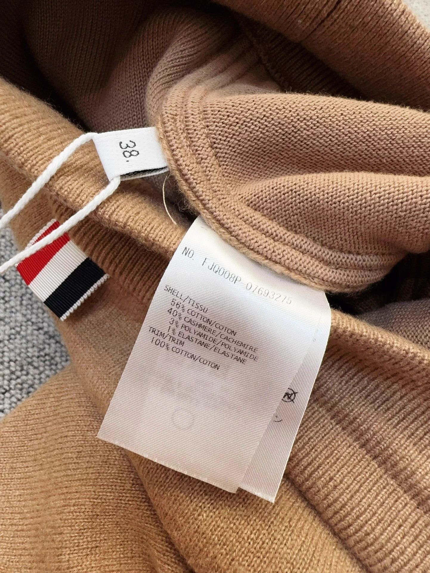 Thom Browne Thom Browne Camel 4-bar track pants 38 like new Size 27" / US 4 / IT 40 - 6 Thumbnail