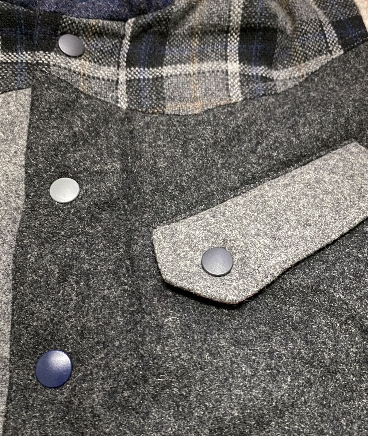 Japanese Brand AW09 Trilby Japan multicolor wool puffer made in Japan Size US M / EU 48-50 / 2 - 5 Thumbnail