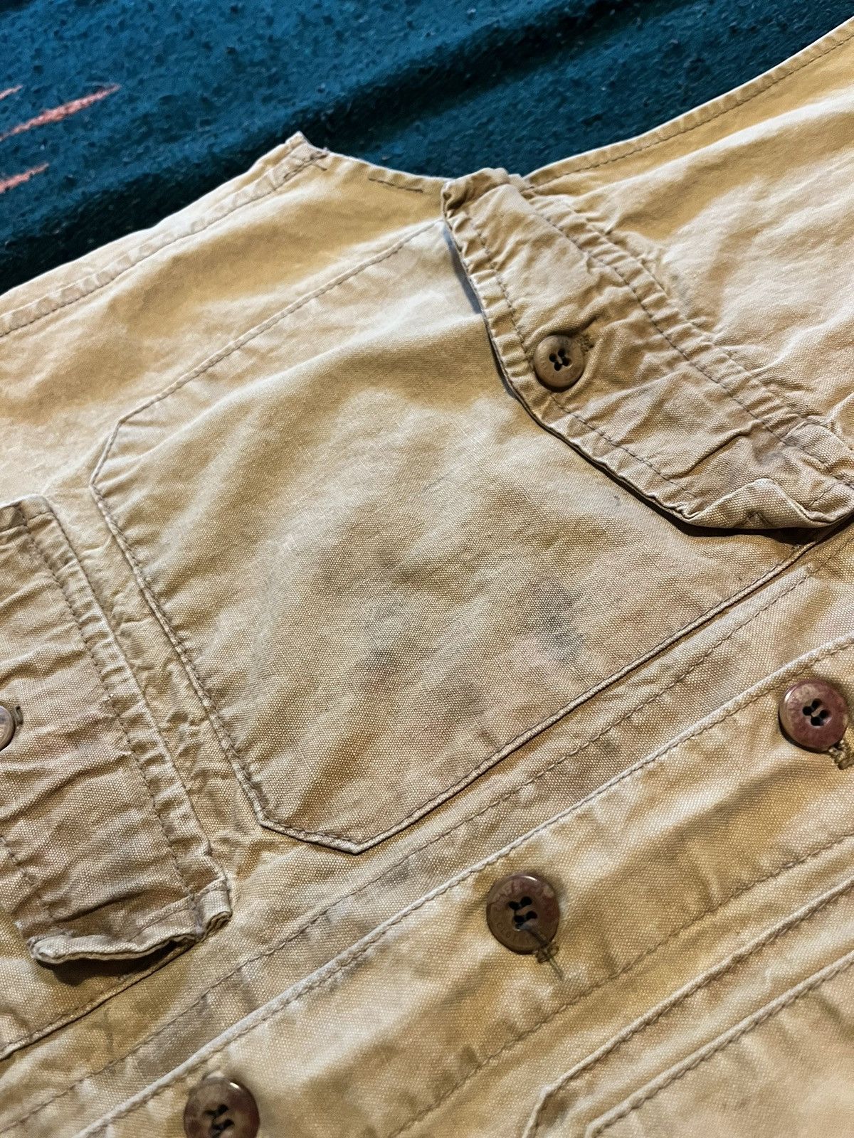 Vintage Vintage cropped canvas vest like visvim RARE Size US M / EU 48-50 / 2 - 5 Thumbnail