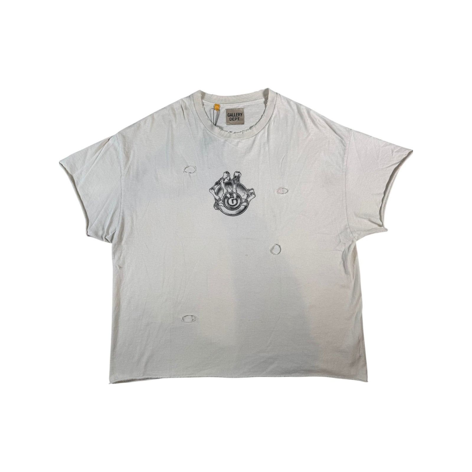 Gallery Dept. Gallery Dept Distress G-Ball Tee Size US XL / EU 56 / 4 - 1 Thumbnail