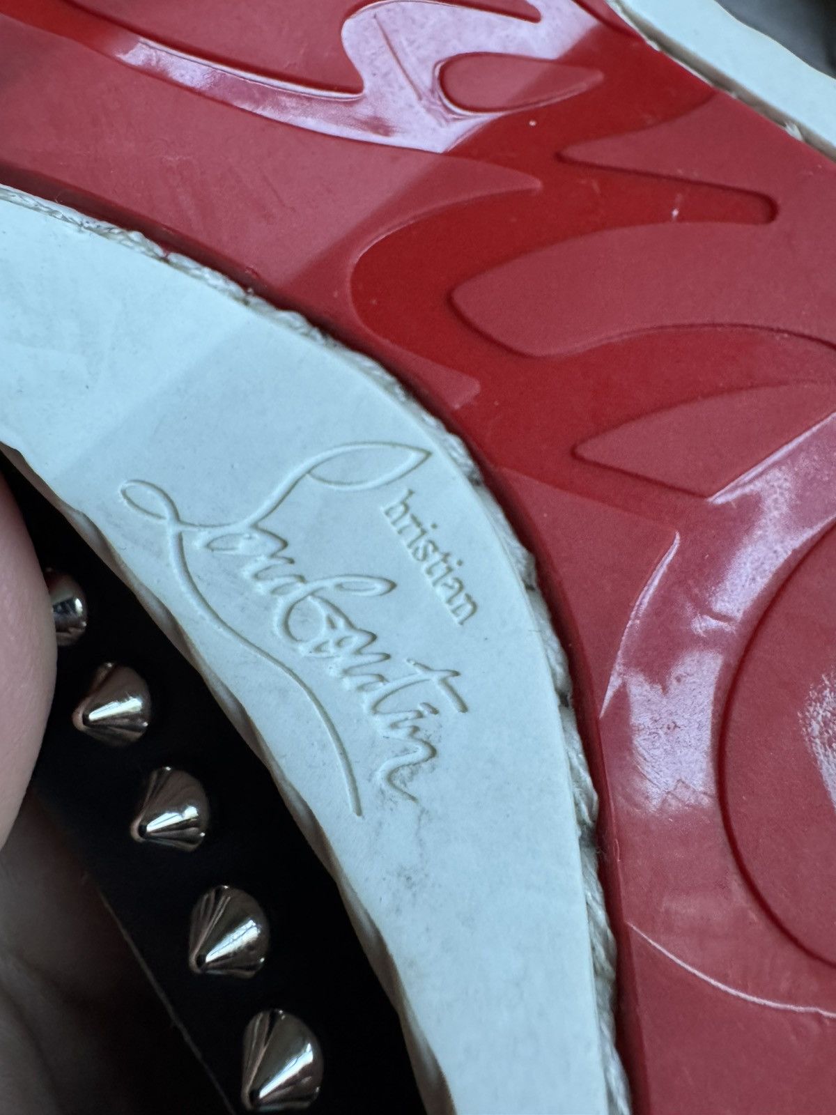Christian Louboutin Christian Louboutin Steckel Boat Deck Flats sz 41.5 see phot Size US 8.5 / EU 41-42 - 24 Thumbnail