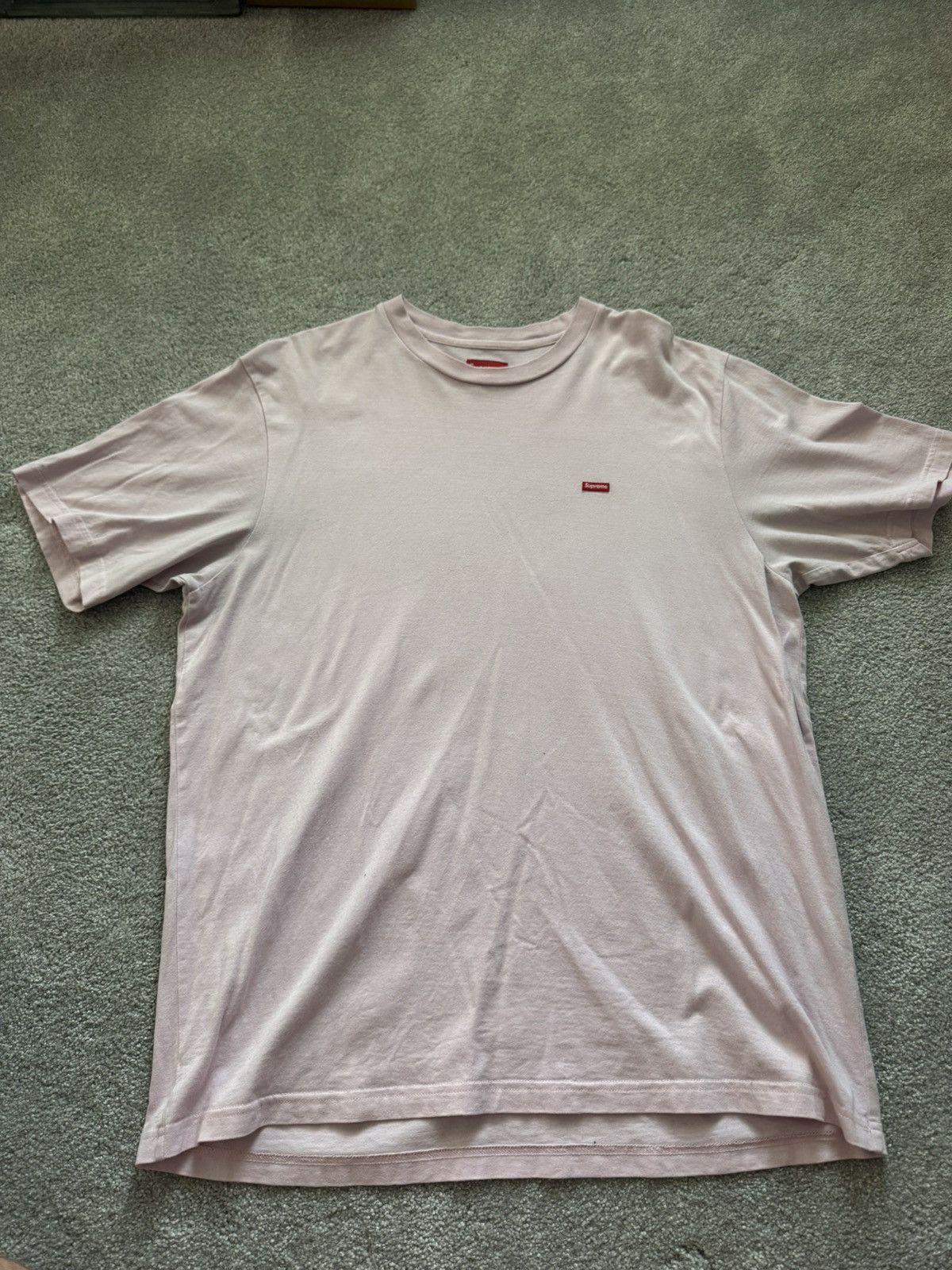 Supreme Pink Mini Box Logo Tee Size US L / EU 52-54 / 3 - 1 Thumbnail