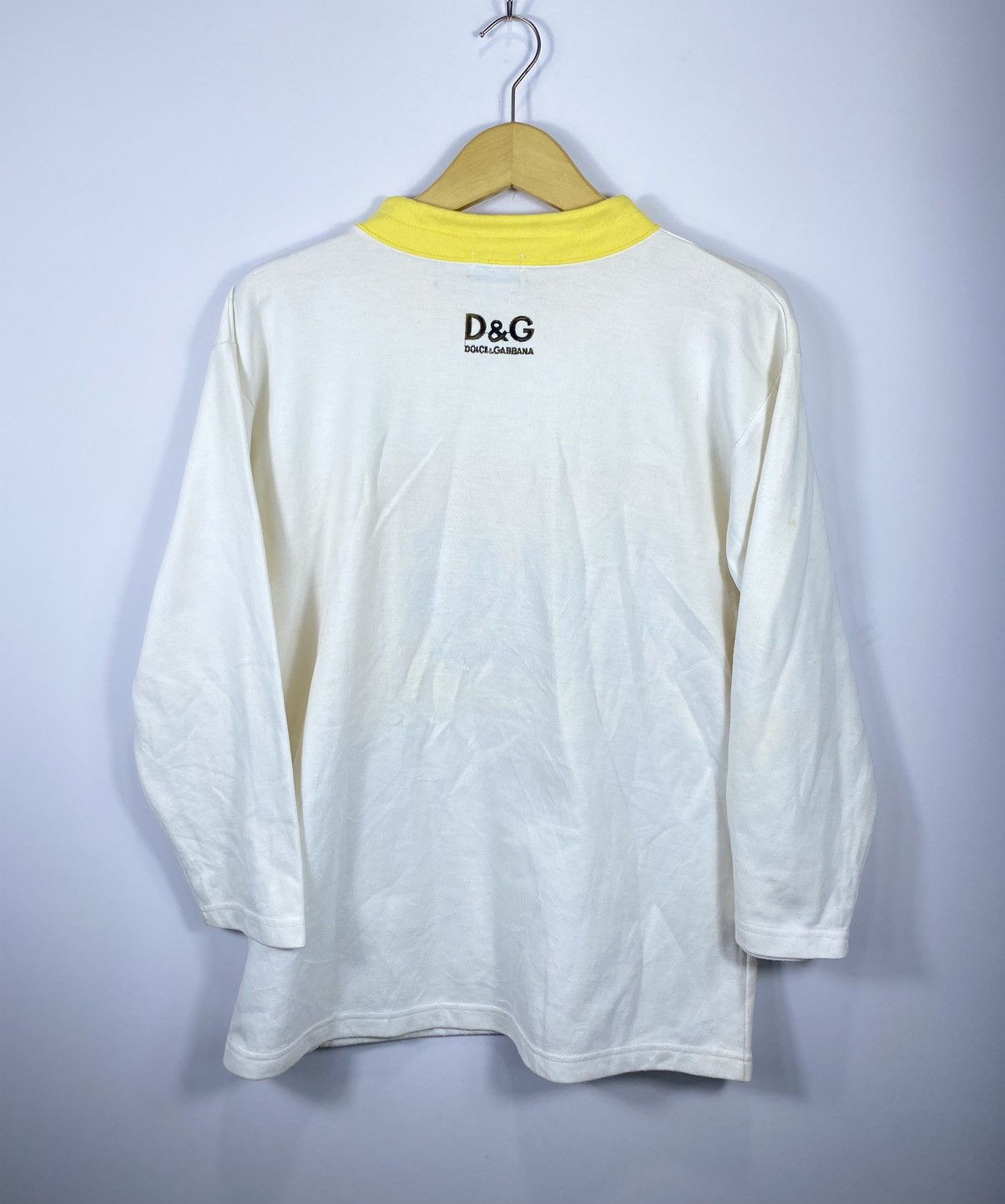 Designer × Dolce & Gabbana × Vintage “RARE”Vintage Sweatshirt Raglan Dolce and Gabbana Size US L / EU 52-54 / 3 - 3 Thumbnail