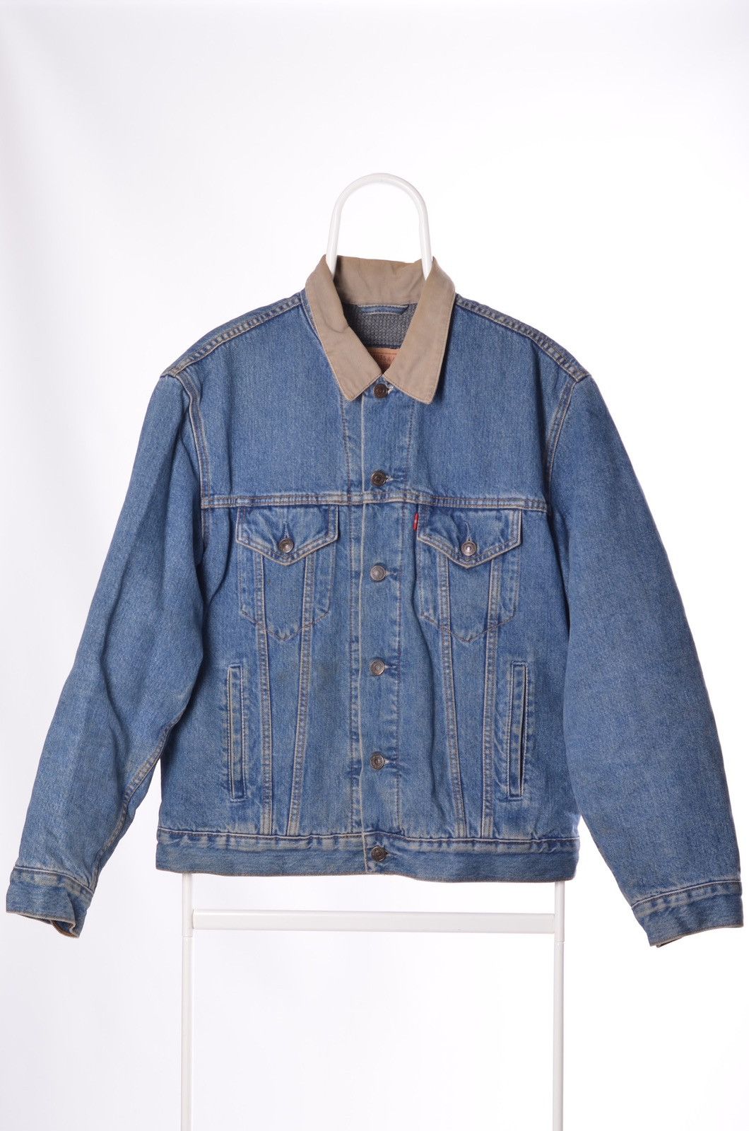 Vintage Levi's Levis 70602 Blue Denim Trucker Jacket M