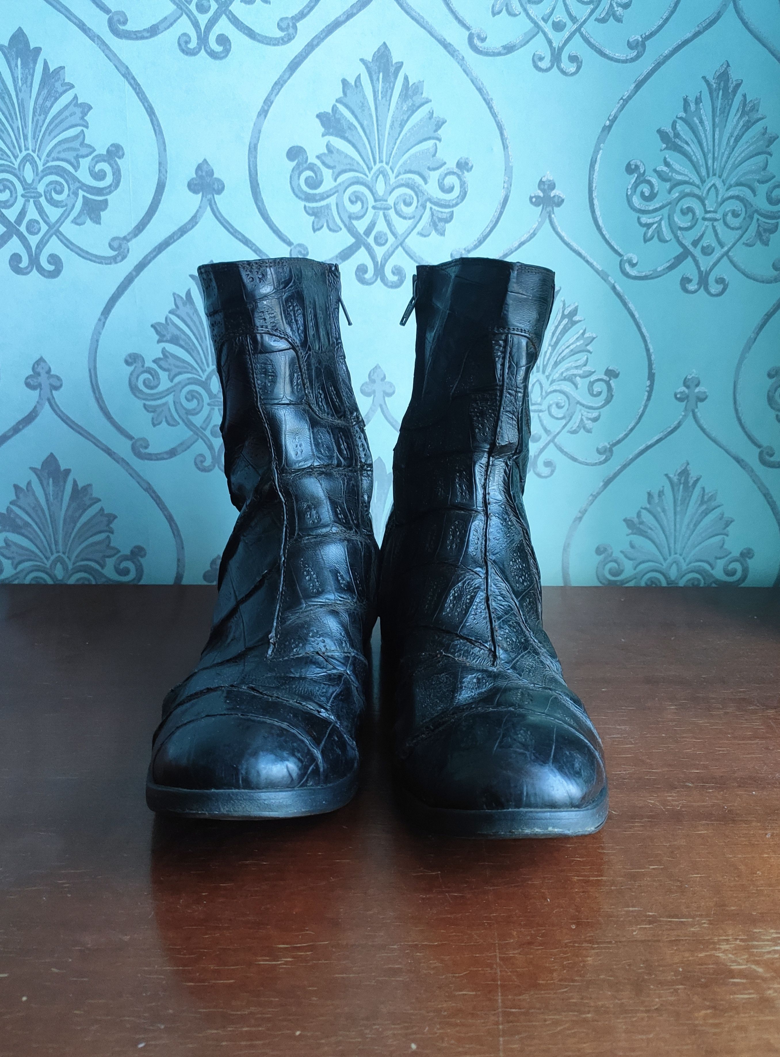 Gianni Barbato GRAIL! Alligator boots.Like Isaac Sellam or Guidi Size US 8.5 / EU 41-42 - 3 Thumbnail