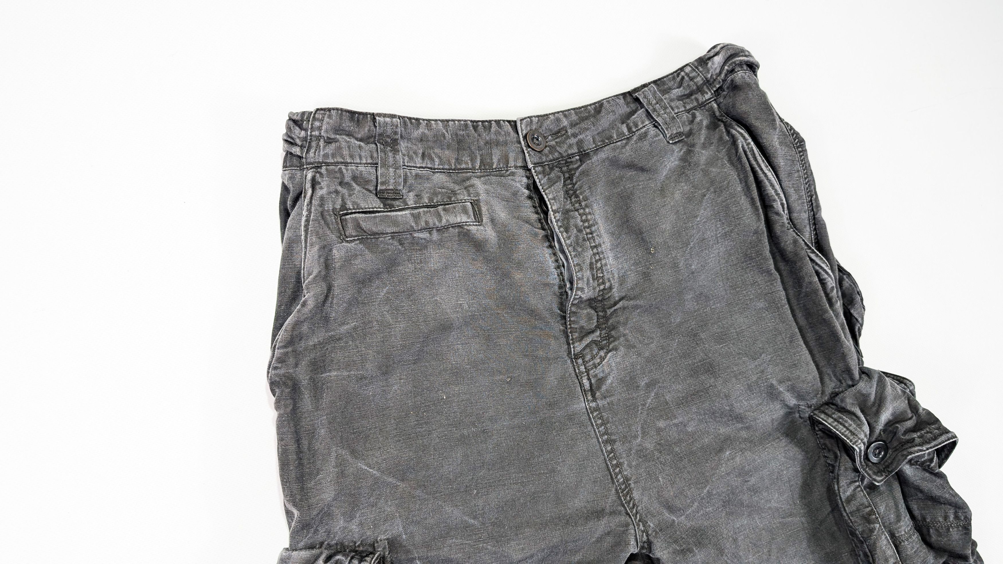 Allsaints Allsaints Infantry Linen Cotton Cargo Military Pants Size 32 Size US 32 / EU 48 - 3 Thumbnail