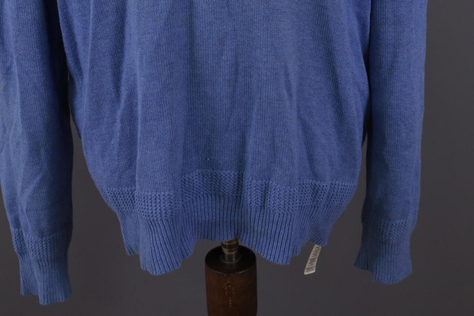 La Martina La Martina Buenos Aires Blue Knit Sweater Size 2XL / XXL Size US XXL / EU 58 / 5 - 2 Thumbnail