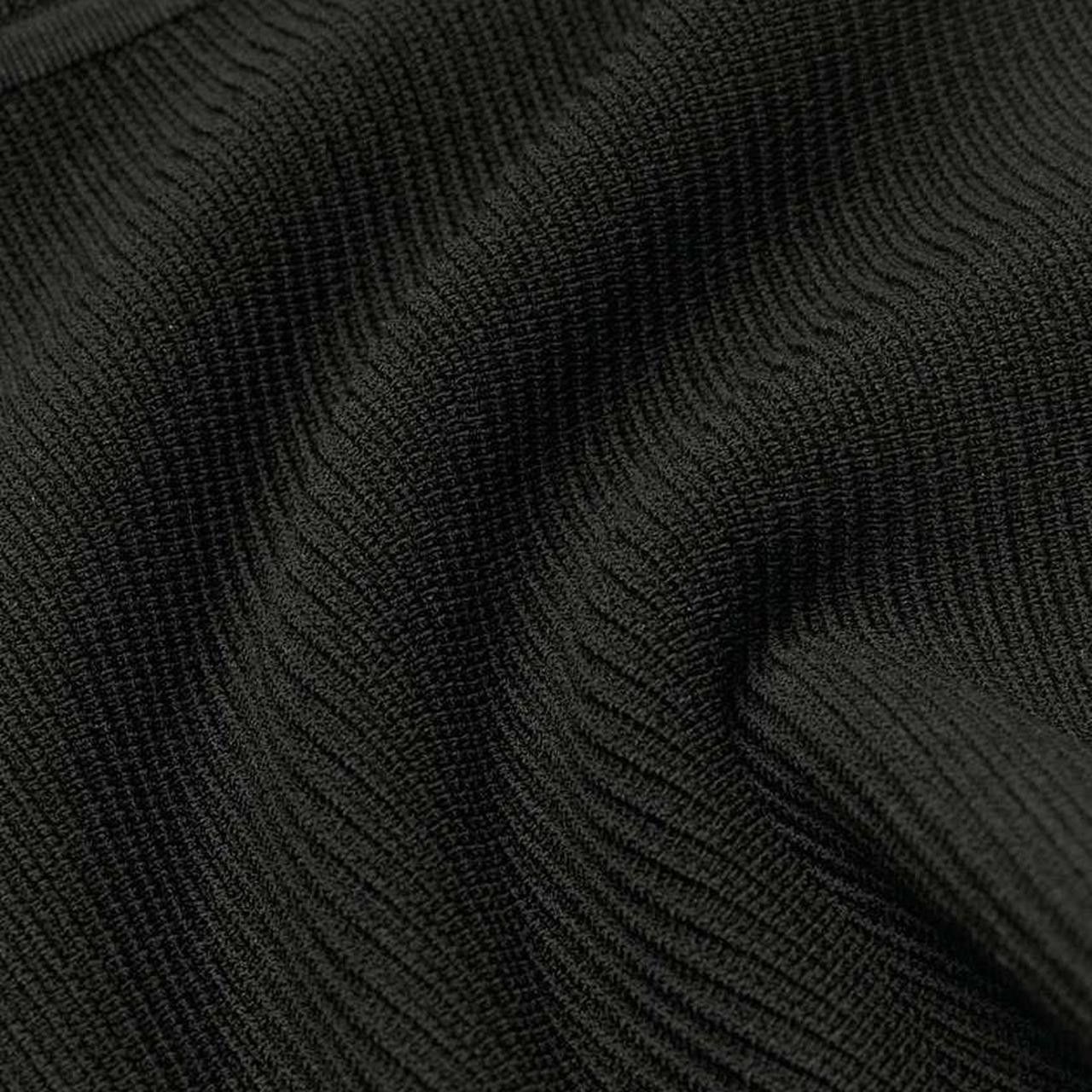 Aritzia Babaton Aritzia Sculpt Knit Black Ribbed Off Shoulder Top Size S / US 4 / IT 40 - 4 Thumbnail