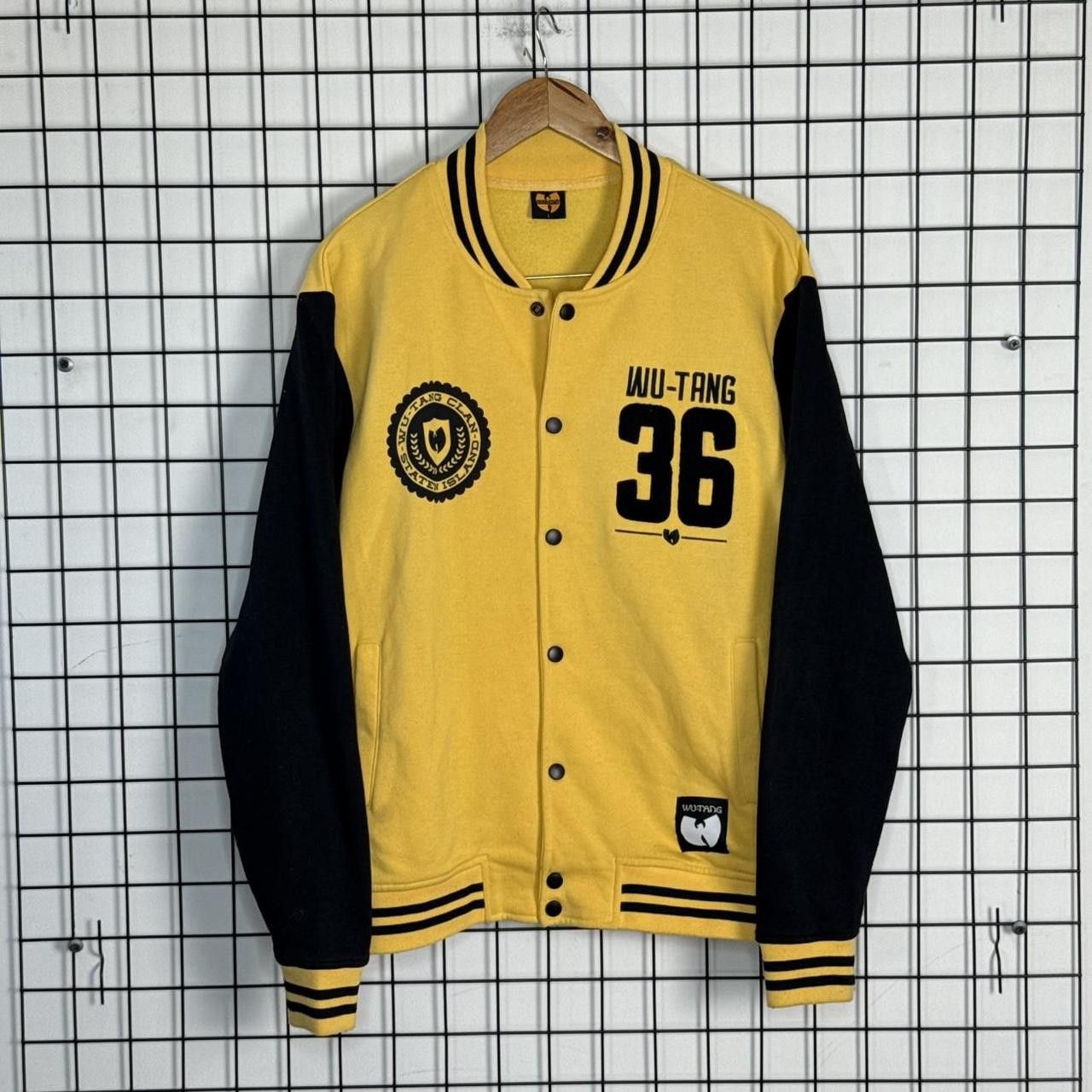 Wu-Tang Clan Wutang Jacket Varsity Black Yellow Size US M / EU 48-50 / 2 - 1 Thumbnail