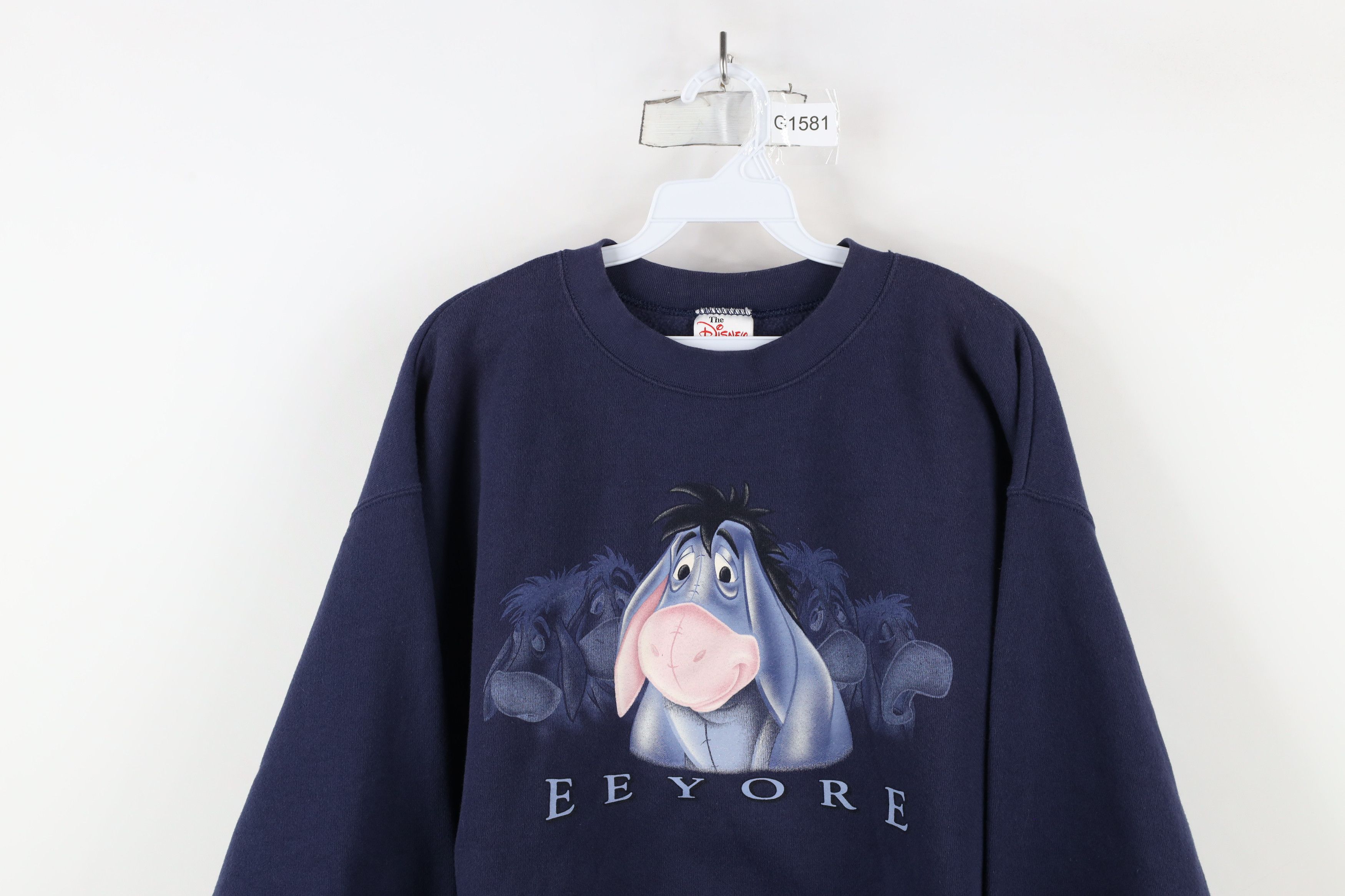 Disney × Vintage Vintage 90s Disney Winnie the Pooh Eeyore Sweatshirt USA Size L / US 10 / IT 46 - 2 Thumbnail