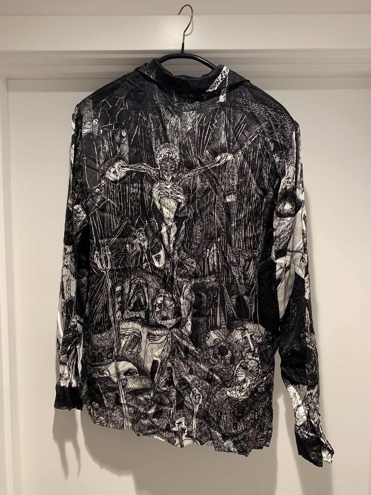 Enfants Riches Deprimes (New) ERD AW’20 “Rudimentary” Silk shirt / LS Size US M / EU 48-50 / 2 - 10 Thumbnail