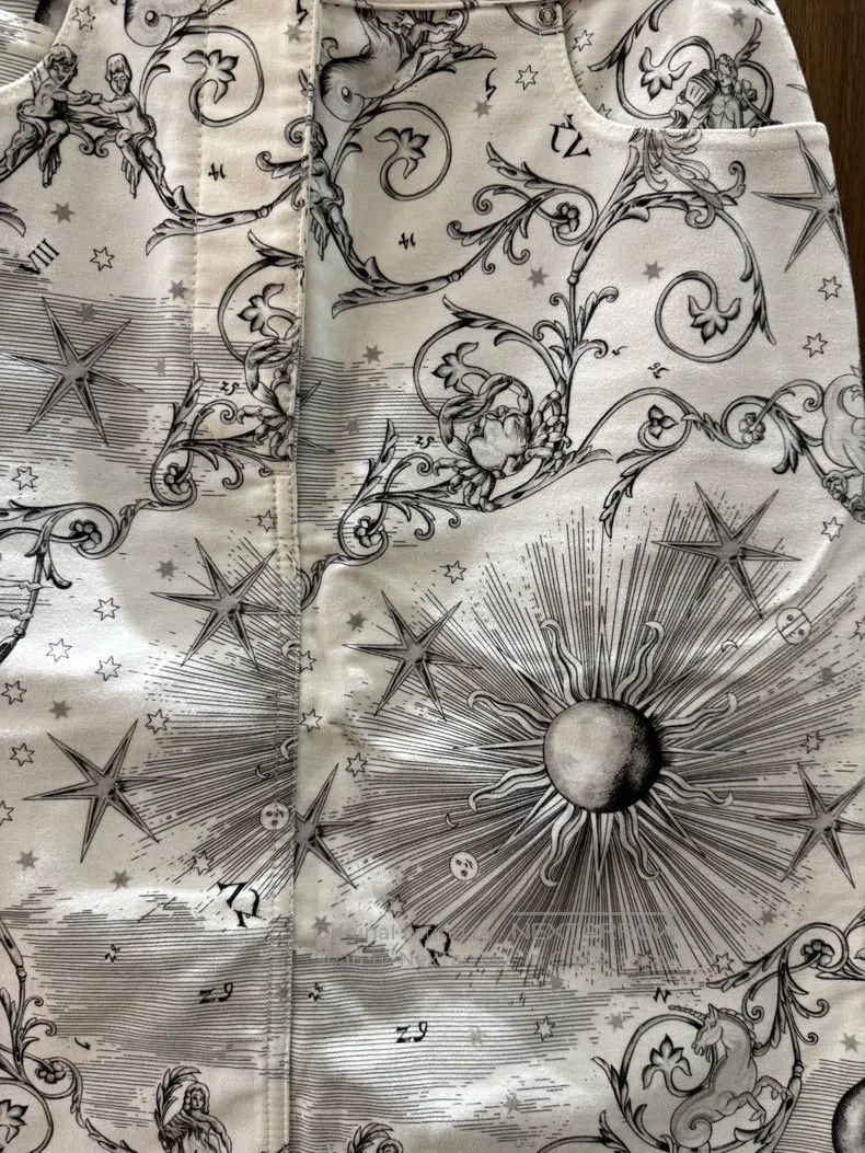 Hermes Hermes Astrology series skirt Size 42" / US 20 - 3 Thumbnail