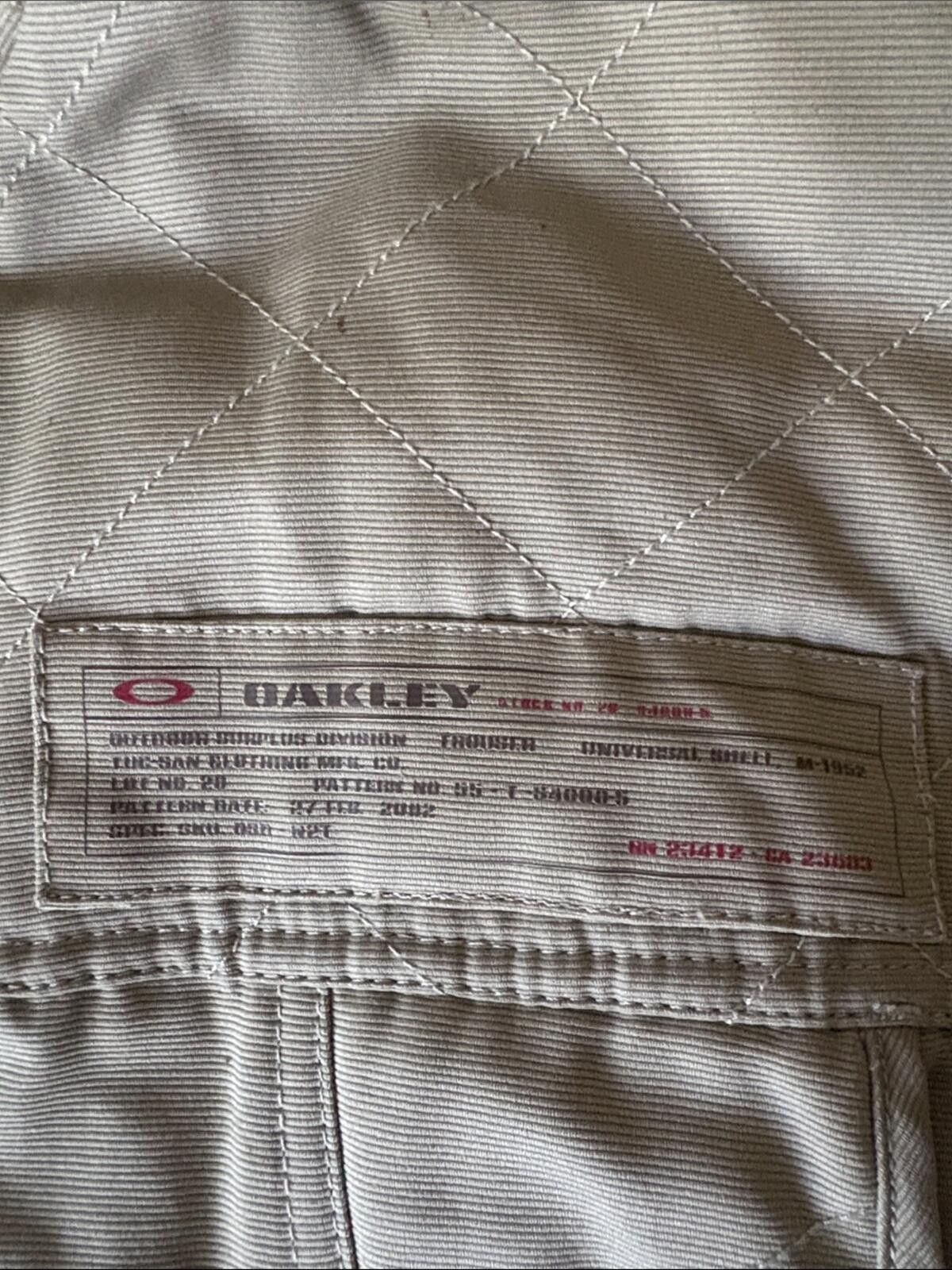 Oakley Vintage 2002 Oakley Tactical Field Gear M-1952 Parka Jacket Size US M / EU 48-50 / 2 - 7 Thumbnail