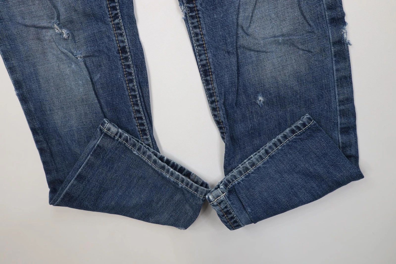 Ariat Ariat M3 Loose Fit Thick Stitch Wide Leg Denim Jeans Blue Size US 29 - 5 Thumbnail