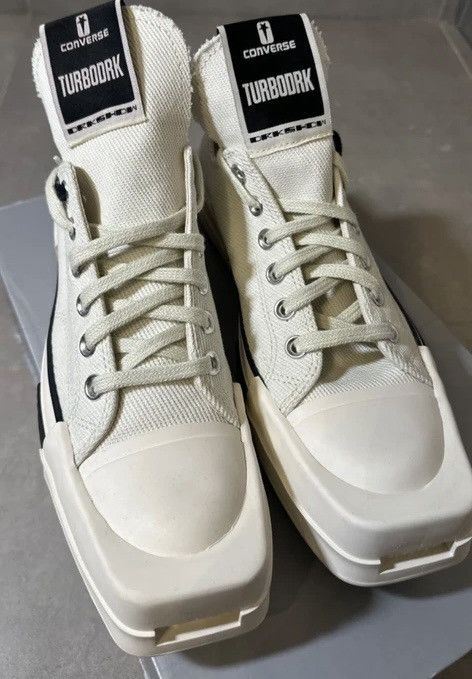 Rick Owens Rick Owens x Converse low -Top Sneakers Size US 9.5 / EU 42-43 - 1 Thumbnail