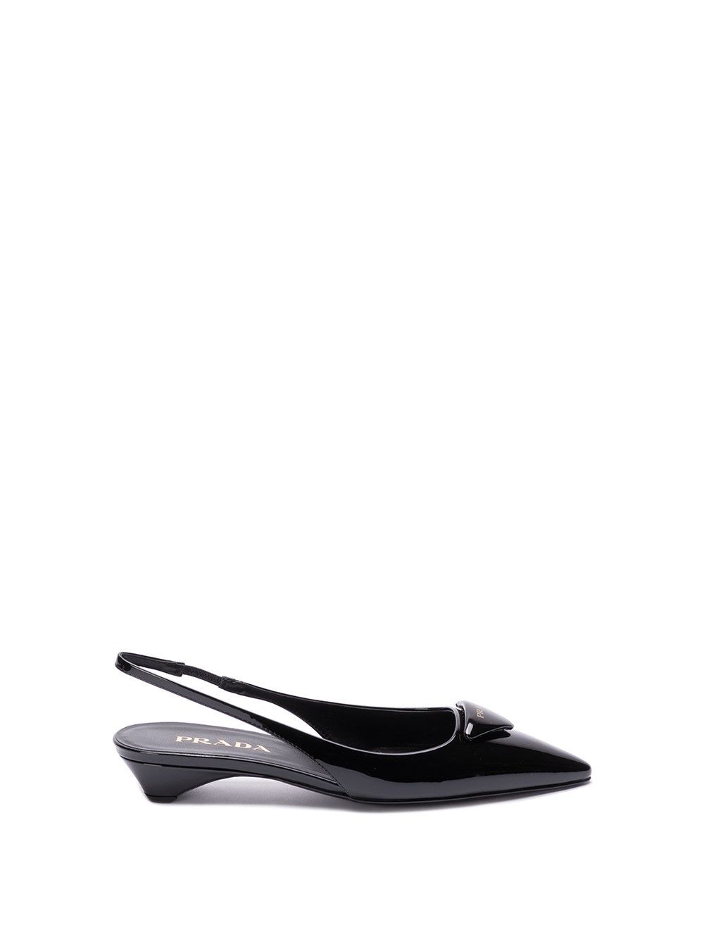 image of Prada Slingback Pumps Size Eu 37 For Women Shoes in Nero