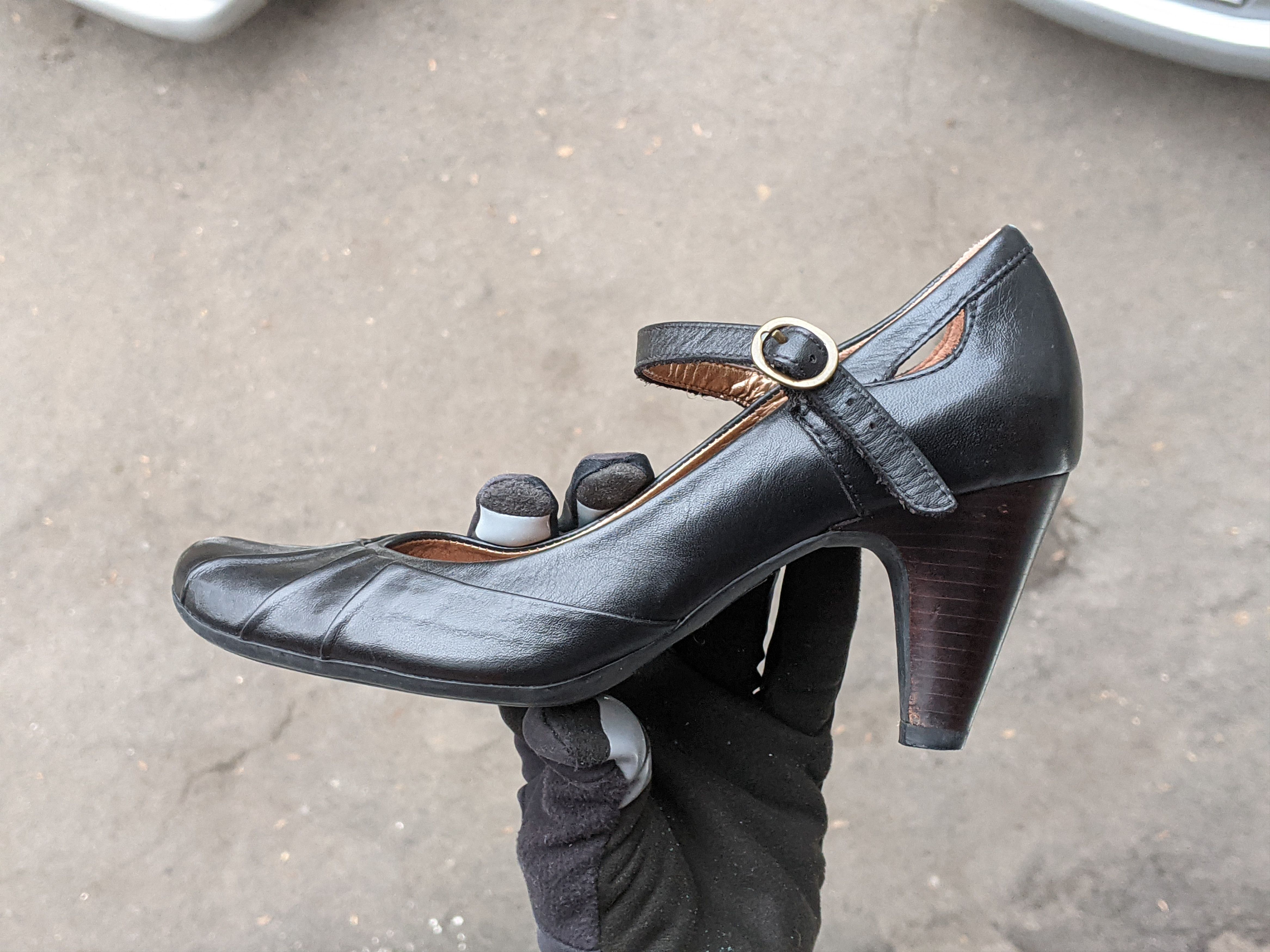 Clarks Clarks Mary Jane Heels Buckle Shoes Vintage Prada Gucci Size US 8.5 / IT 38.5 - 4 Thumbnail