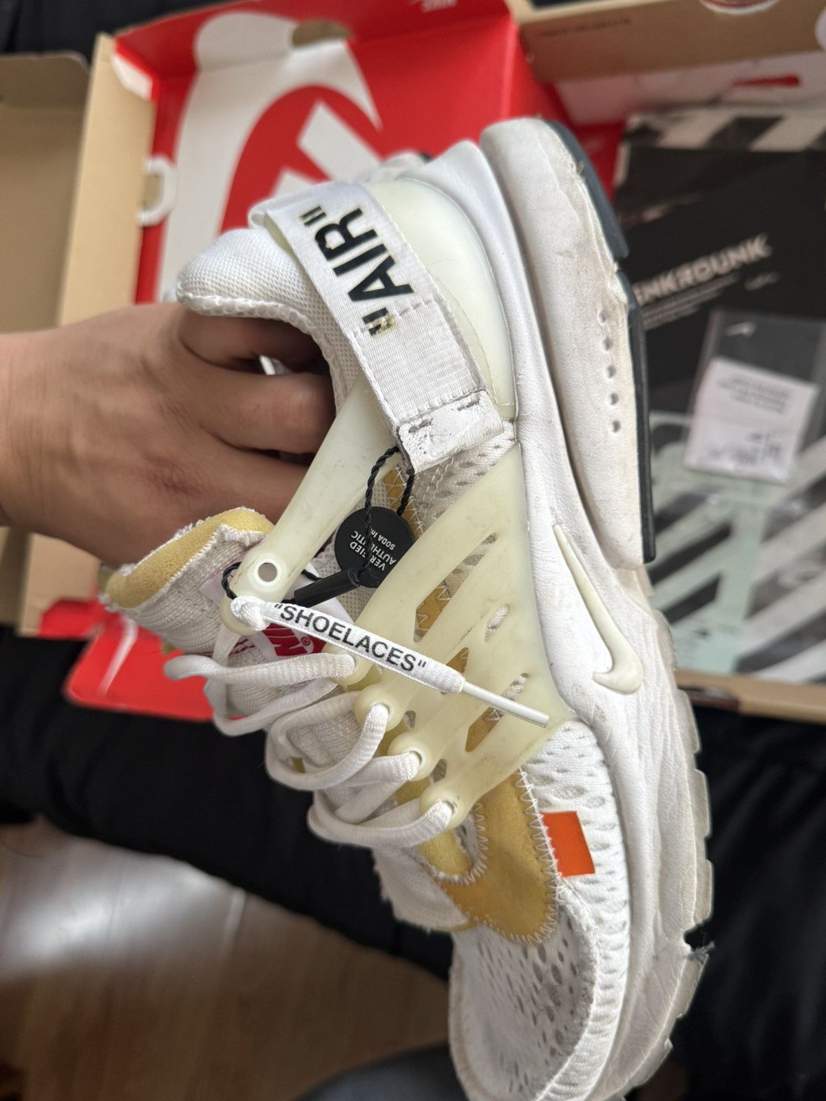 Nike × Off-White off white presto Size US 9 / EU 42 - 6 Thumbnail