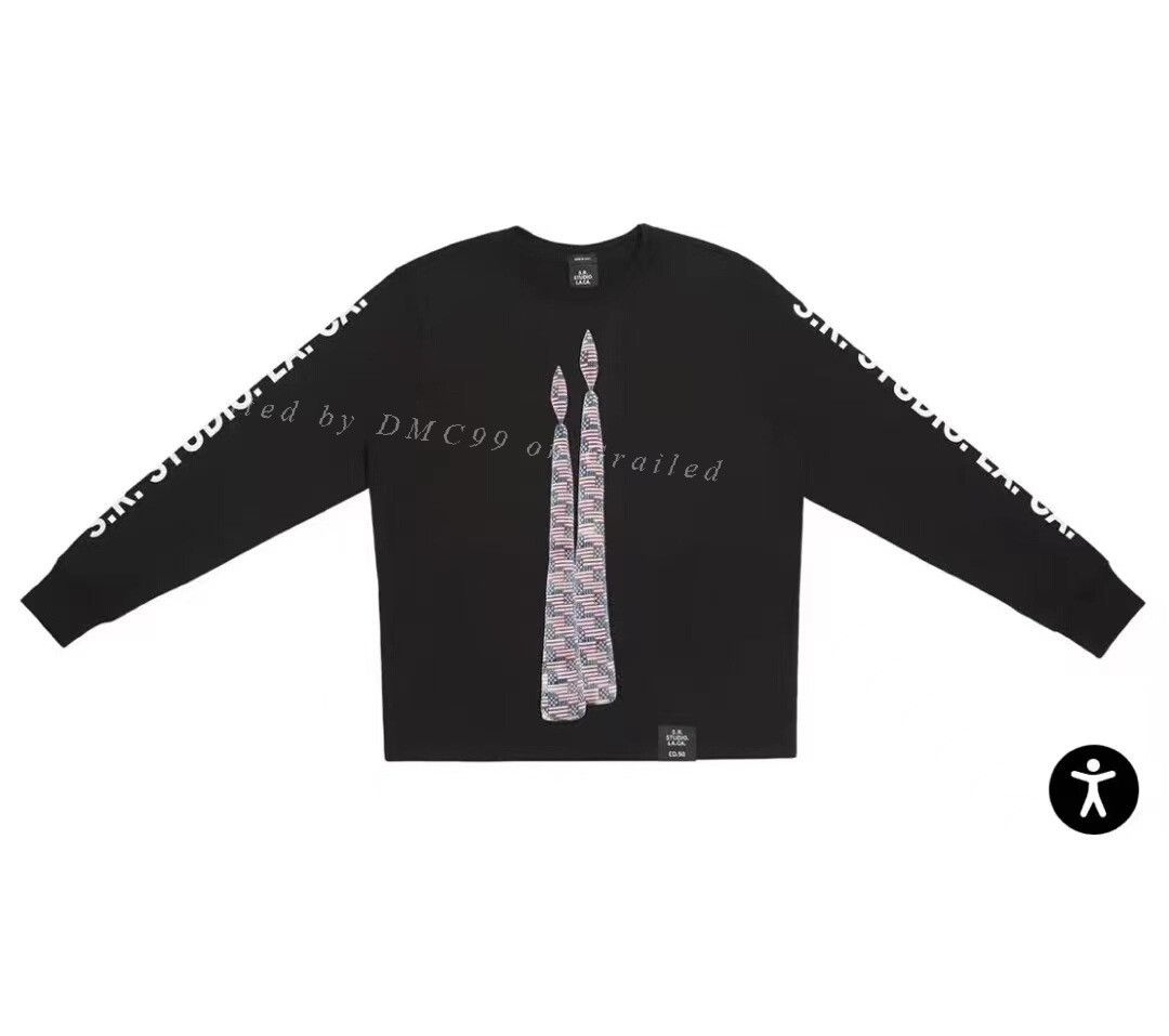 Sterling Ruby sterling ruby pink hair skull crewneck | Grailed