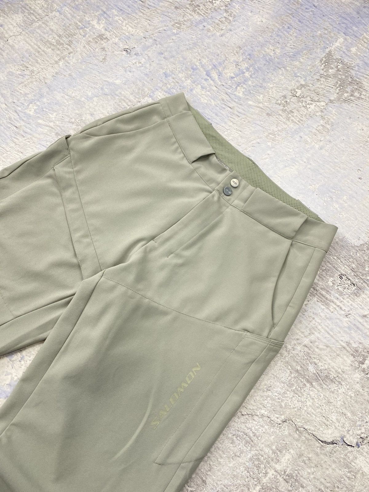 Salomon × Vintage Salomon vintage tracking pants nylon rare tech wear Size US 34 / EU 50 - 9 Thumbnail