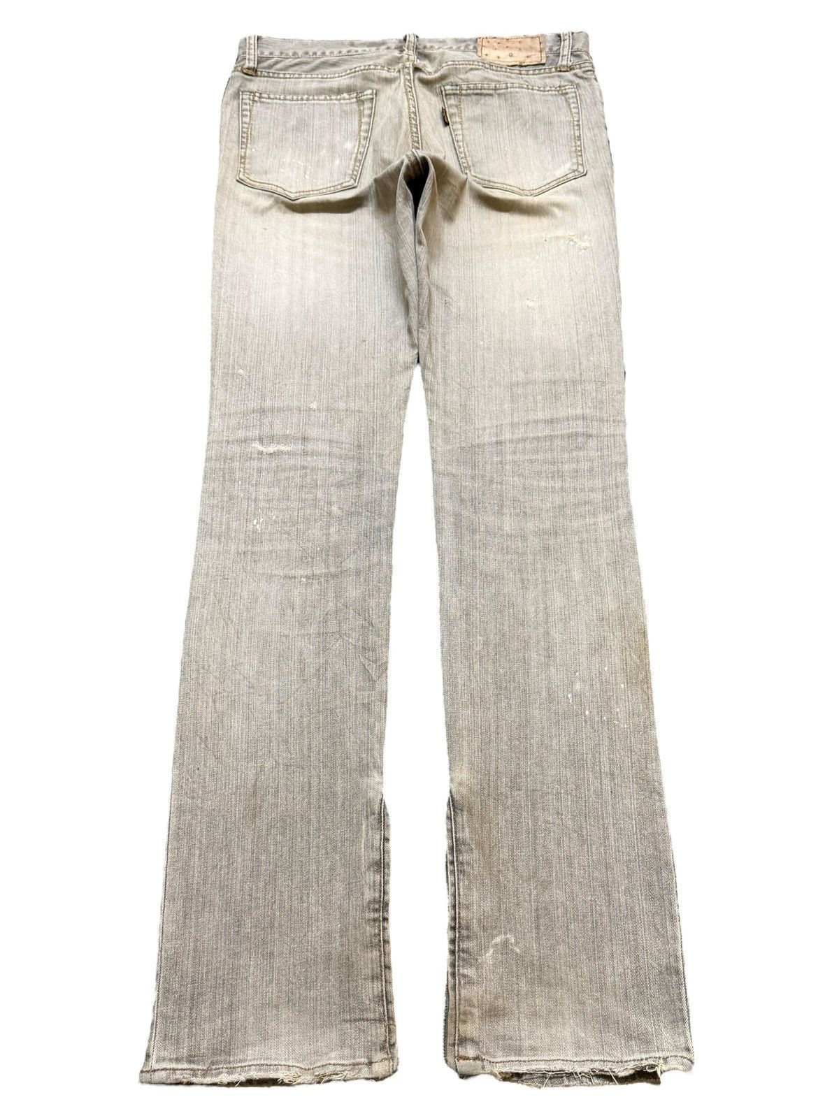 GOA Vintage GOA Mud Wash Faded Style Distressed Style Jeans Size US 30 / EU 46 - 2 Thumbnail