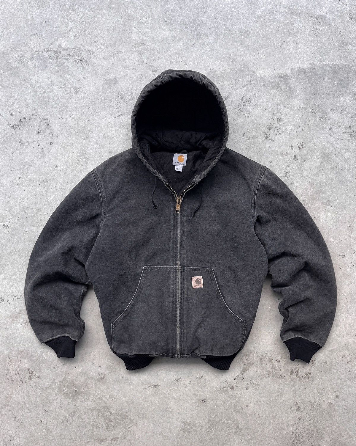 Carhartt Vintage Carhartt Active Jacket J130 BLK – Faded Black 